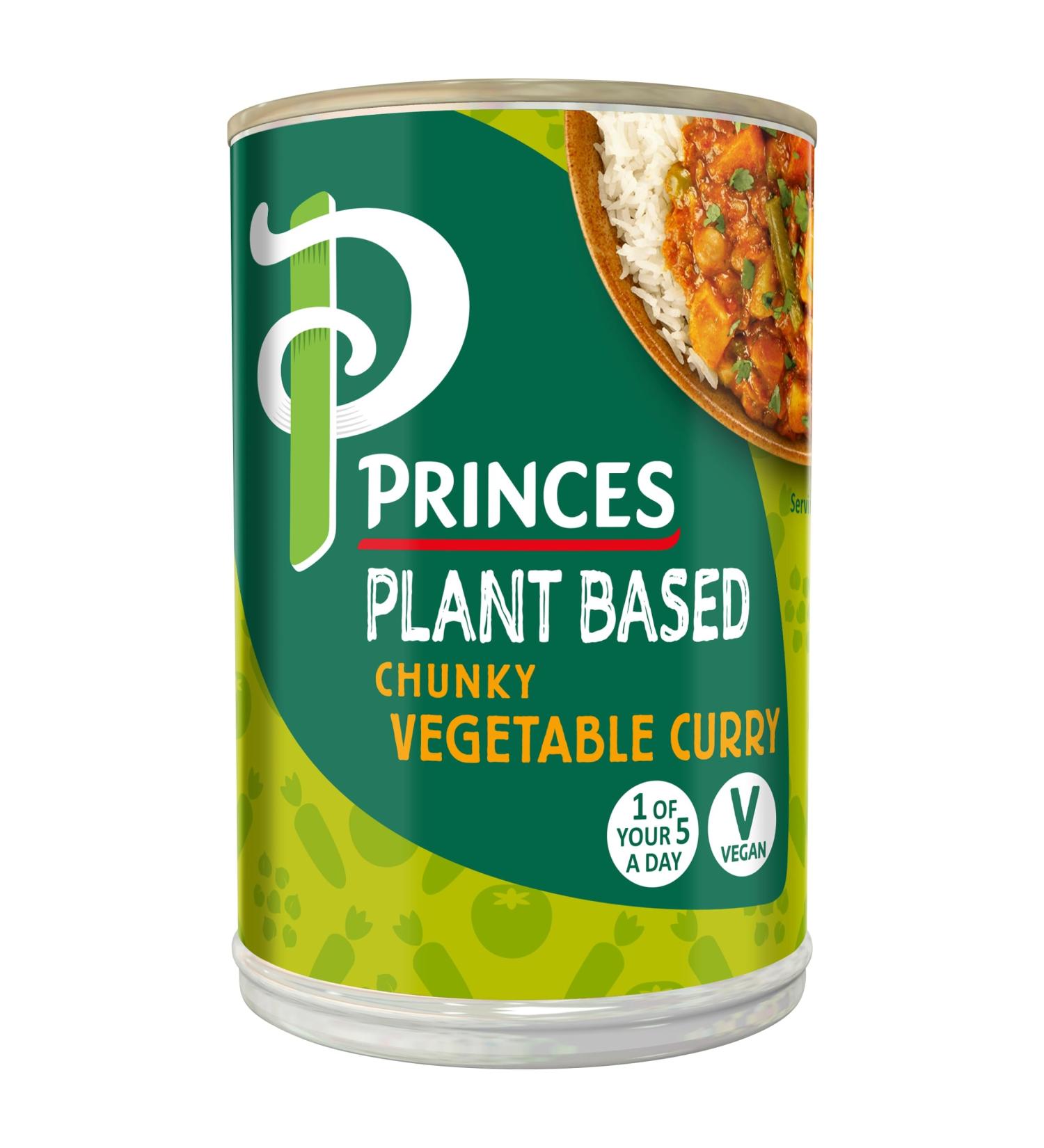 Princes Plant Based Chunky Vegetable Curry 392g (Pack of 6) - Buy Online on GoSupps.com