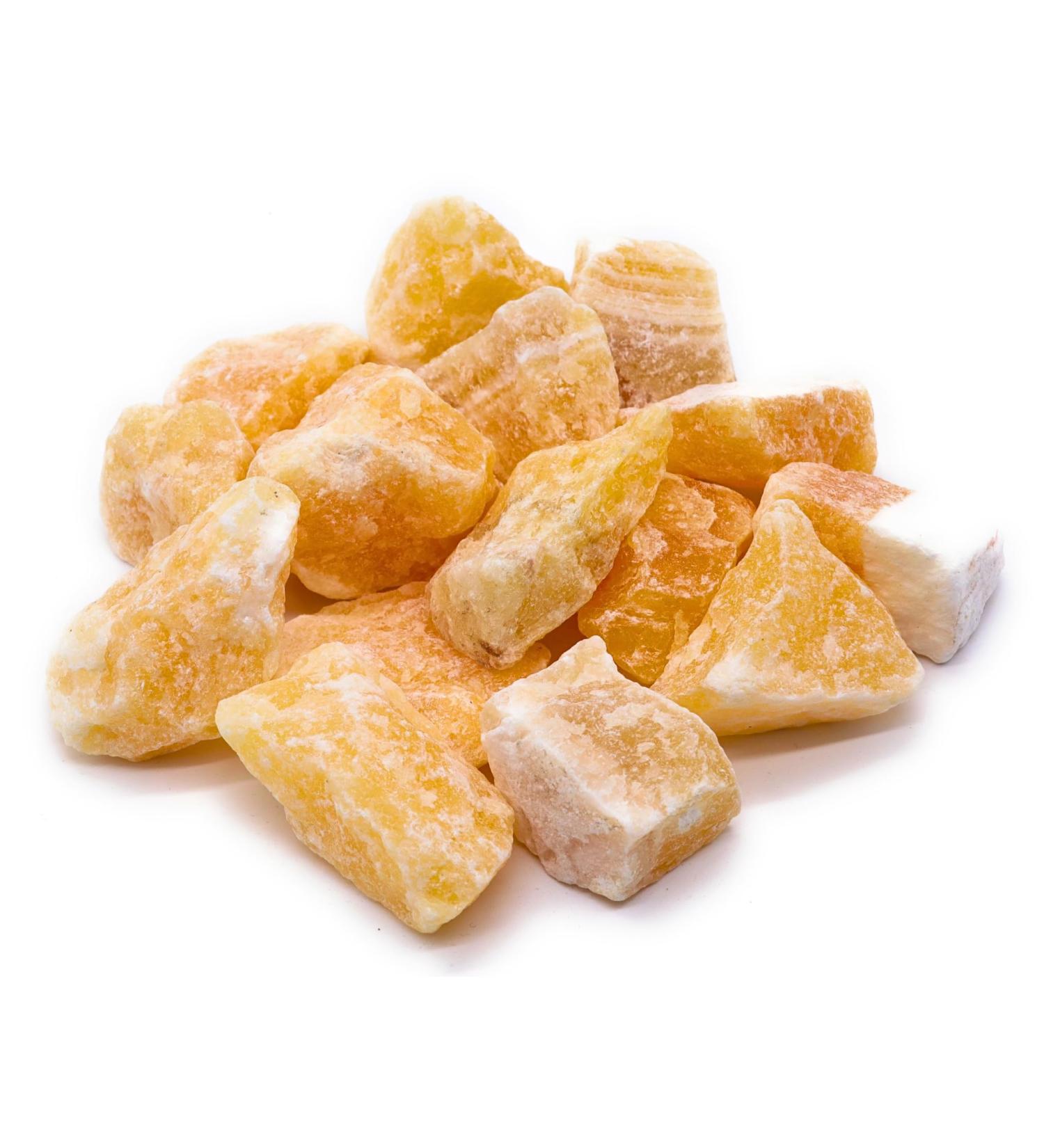 Buy Lavisa Premium Healing Stones & Gemstones Set | 100% Natural Crystals for Decoration & Water Treatment | Gem Water Mix with Orange Calcite - Buy Online on GoSupps.com