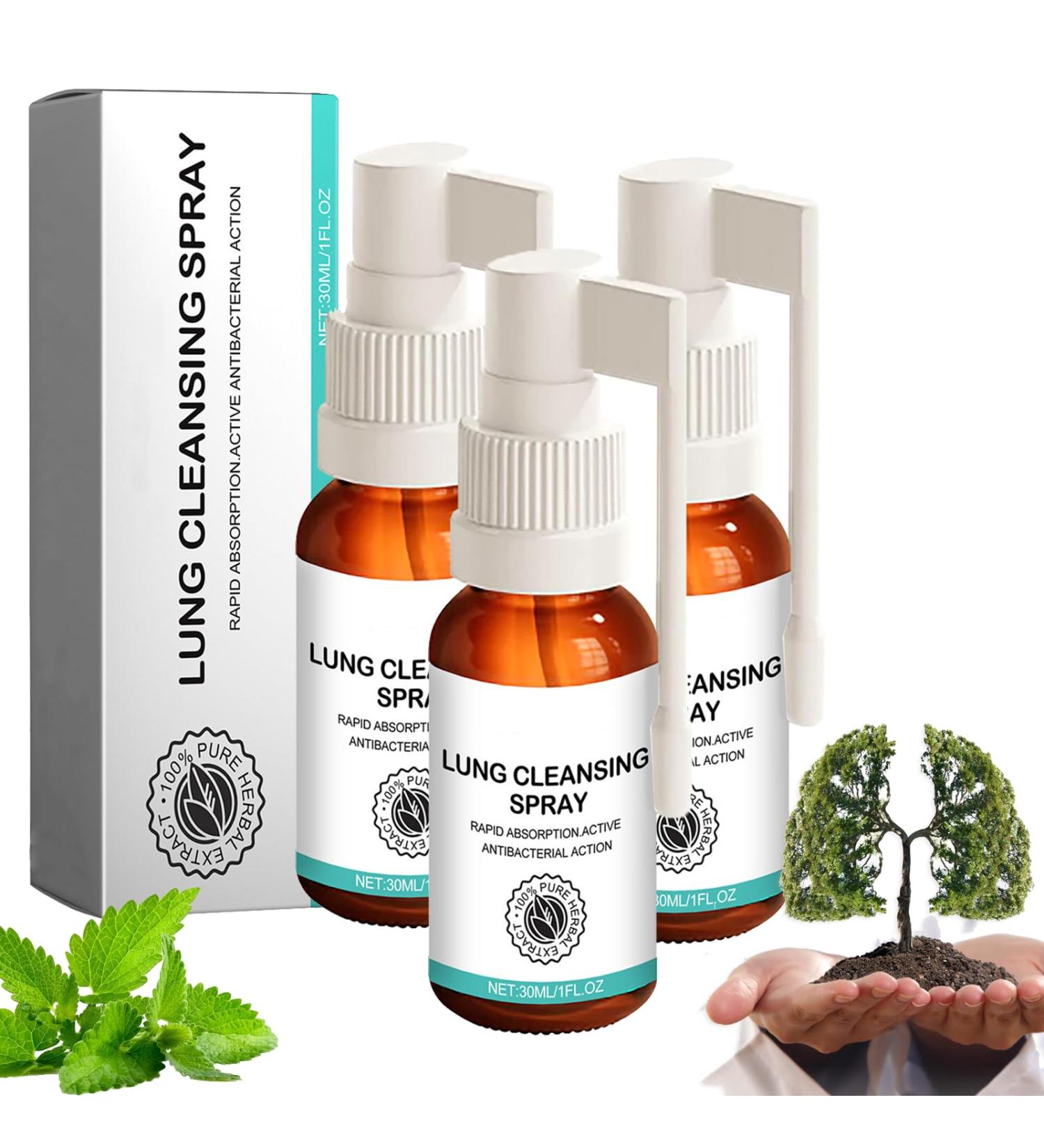 Qartel Spray Nettoyant Pour Les Poumons Qartel Spray Poumons Nettoyage Qartel Spray Herbal Spray Cleansing Lung (3pcs) - Buy Online on GoSupps.com
