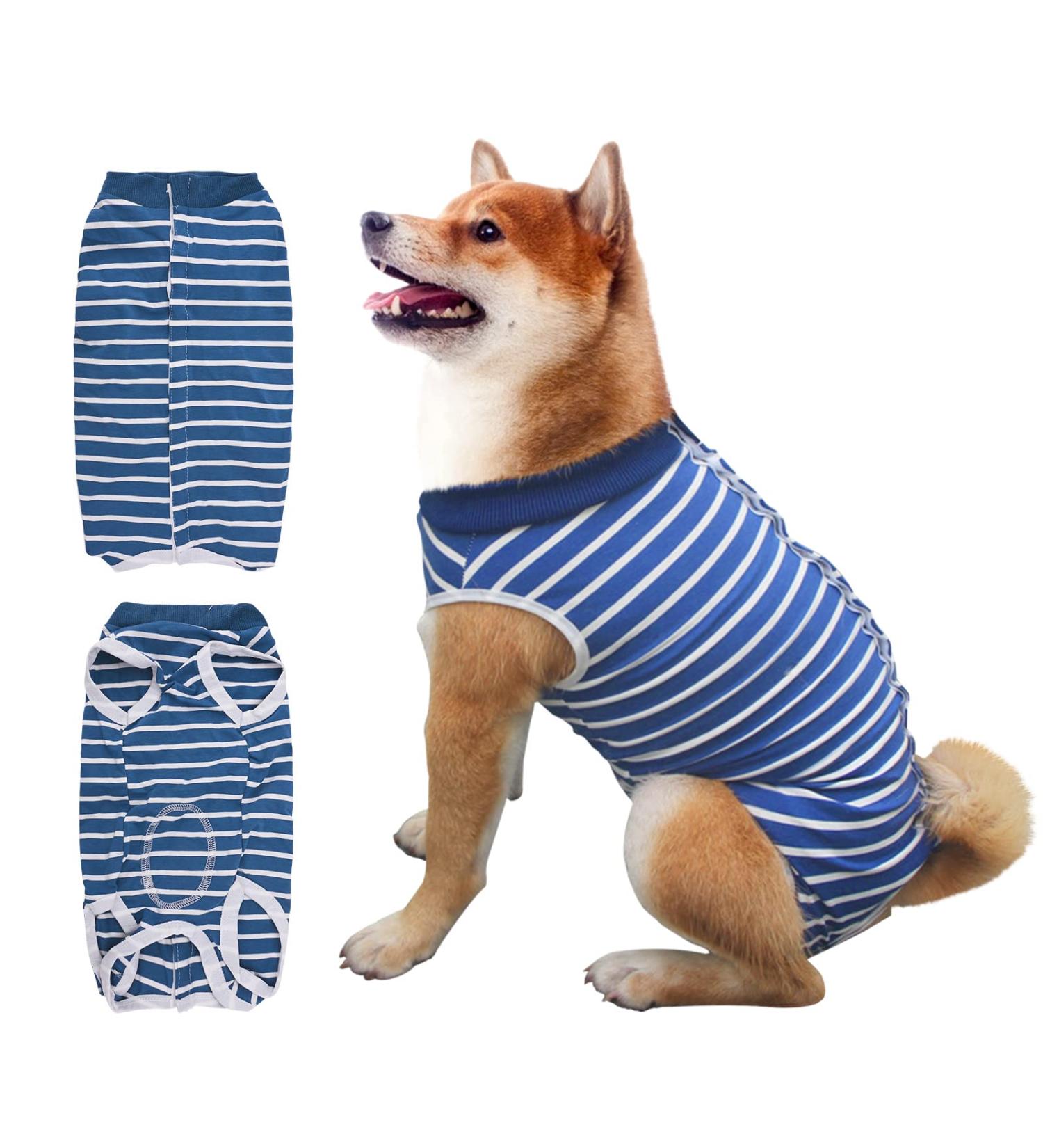 Buy Surgical Recovery Suit for Dogs & Cats | Protective Suit for Postoperative Wounds | Prevent Licking & Ensure Comfort - Buy Online on GoSupps.com