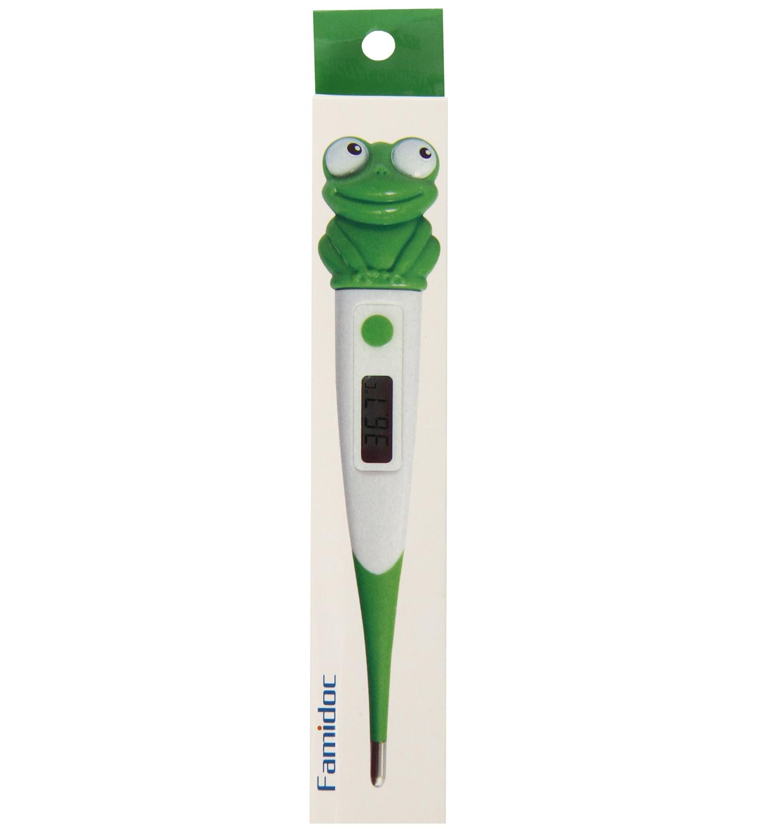 Zoo Animal Digital Pediatric Thermometer - Frog Design for Children - Buy Online on GoSupps.com