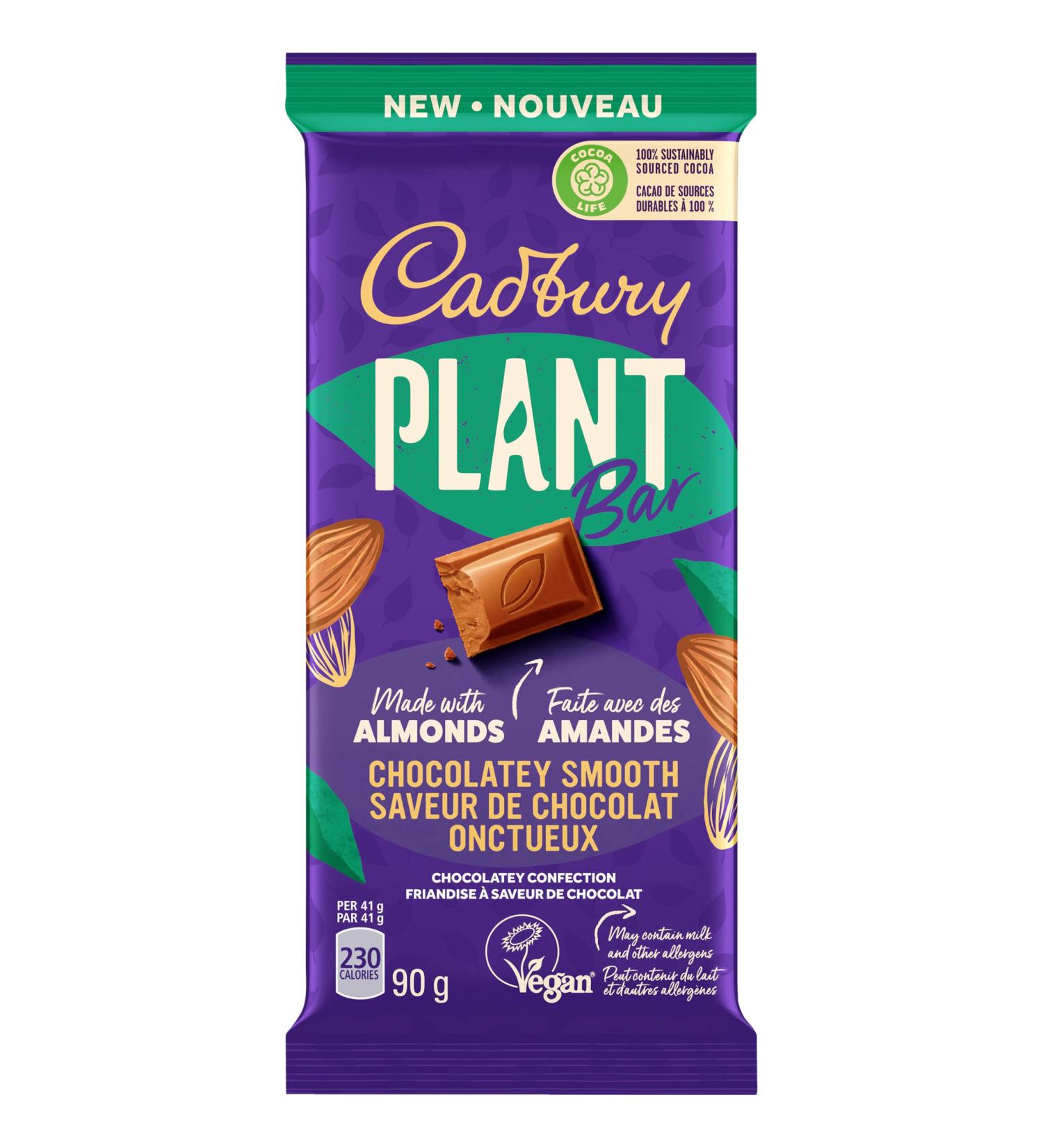 Cadbury Plant Bar Chocolatey Smooth Chocolatey Confection 90 g Chocolate 90 - Buy Online on GoSupps.com