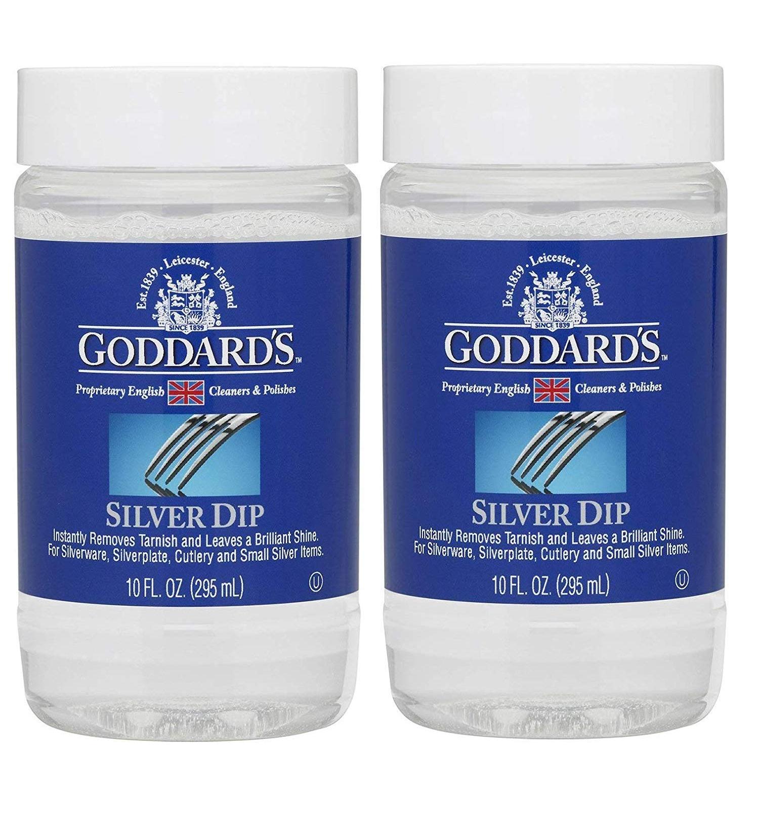 Goddard's Silver Care Liquid Dip 10 oz - Pack of 2 | Silver Cleaner Solution - Buy Online on GoSupps.com