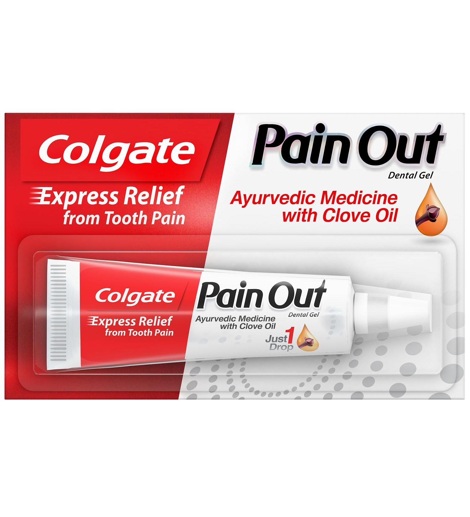 Colgate Pain out tooth gel 10-gram-tube