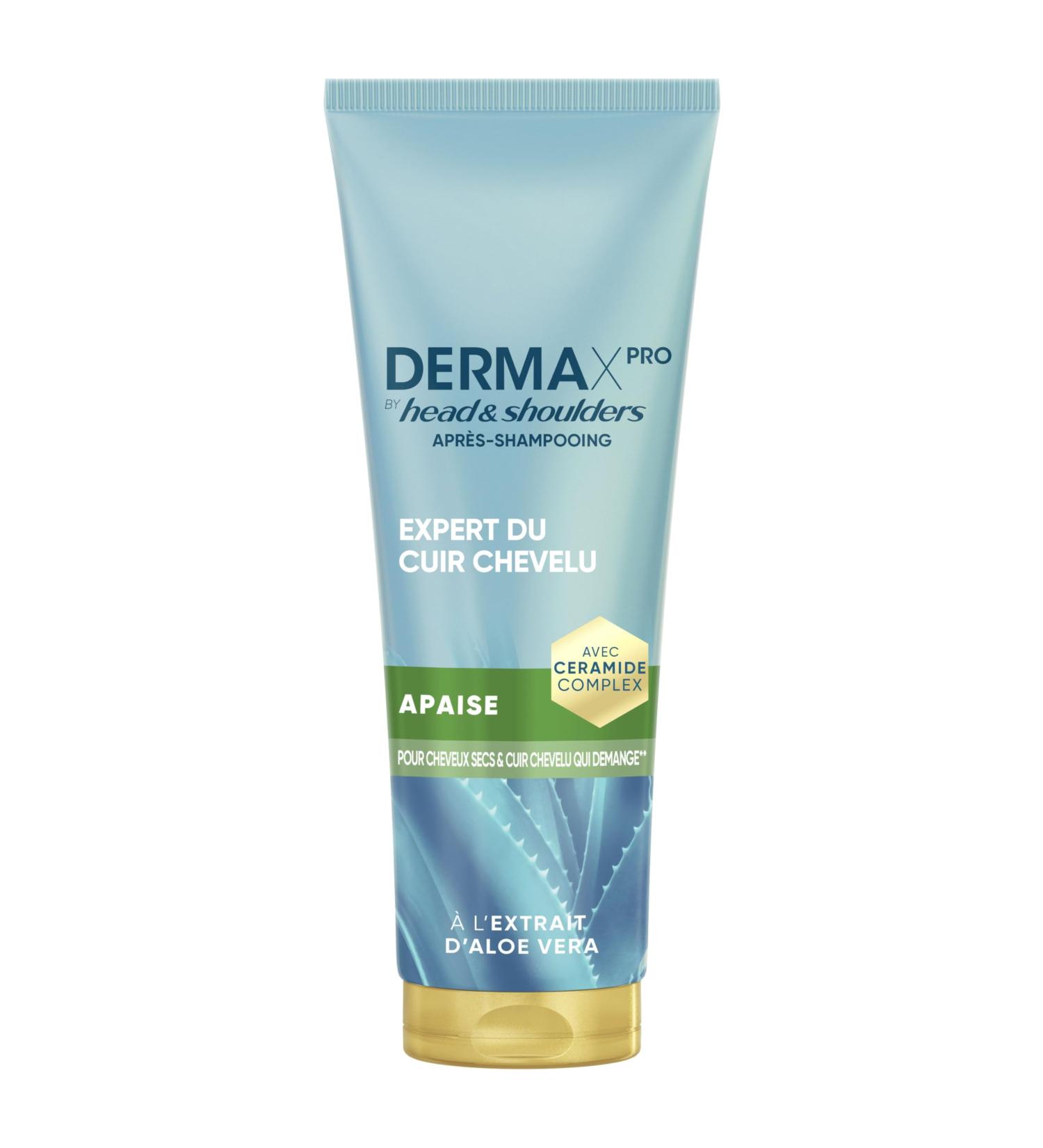 DermaXPro by Head & Shoulders Apaise Apr s-Shampoing L ger 220ml Extrait d Aloe Vera et Complexe de C ramides Hydrate Les Cheveux et Apaise Le Cuir Chevelu Sec et Qui D mange Antipelliculaire 220 ml (Lot de 1) - Buy Online on GoSupps.com