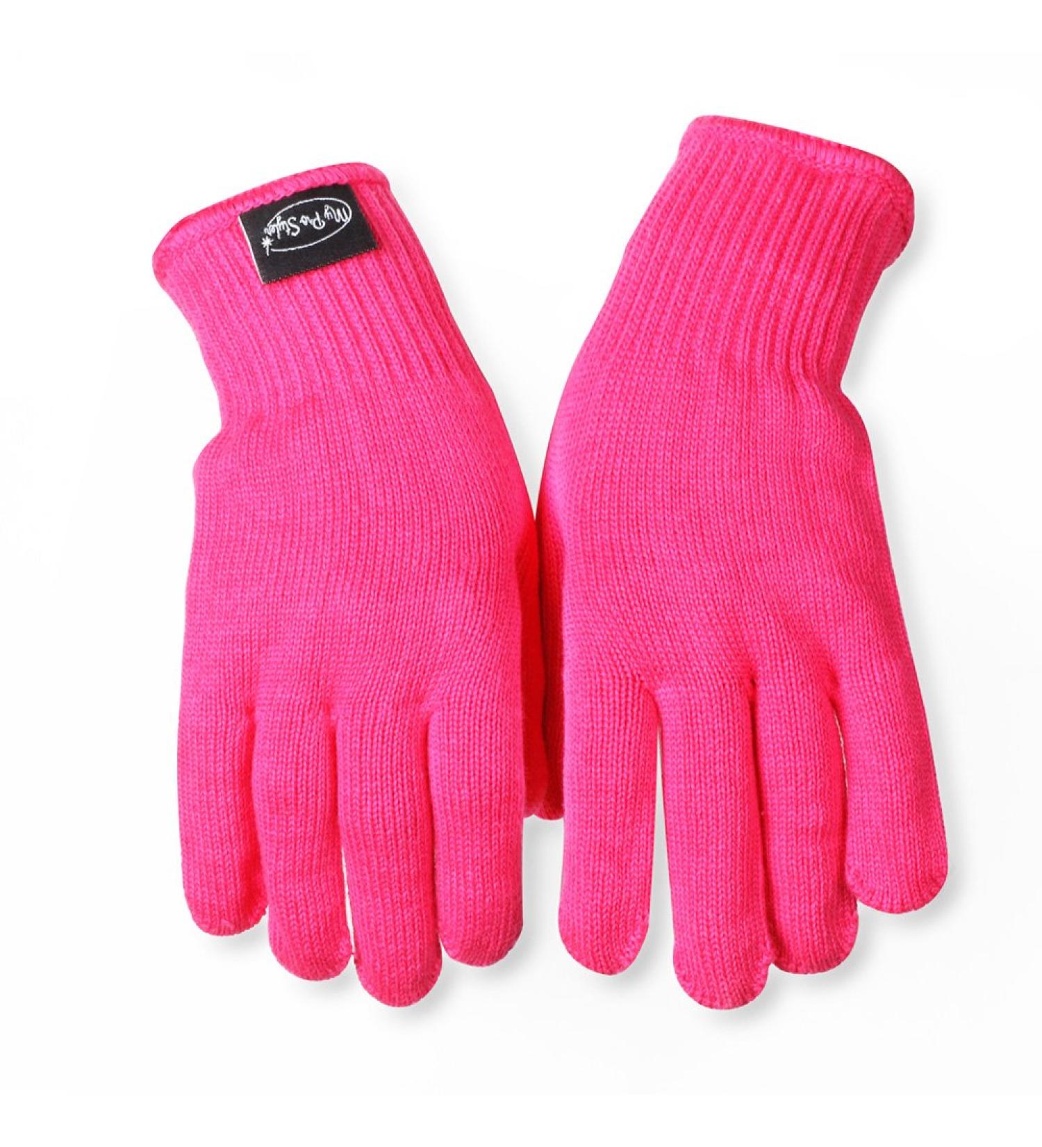 2PCS Heat Resistant Gloves for Hair Styling Tools - Pink - Buy Online on GoSupps.com