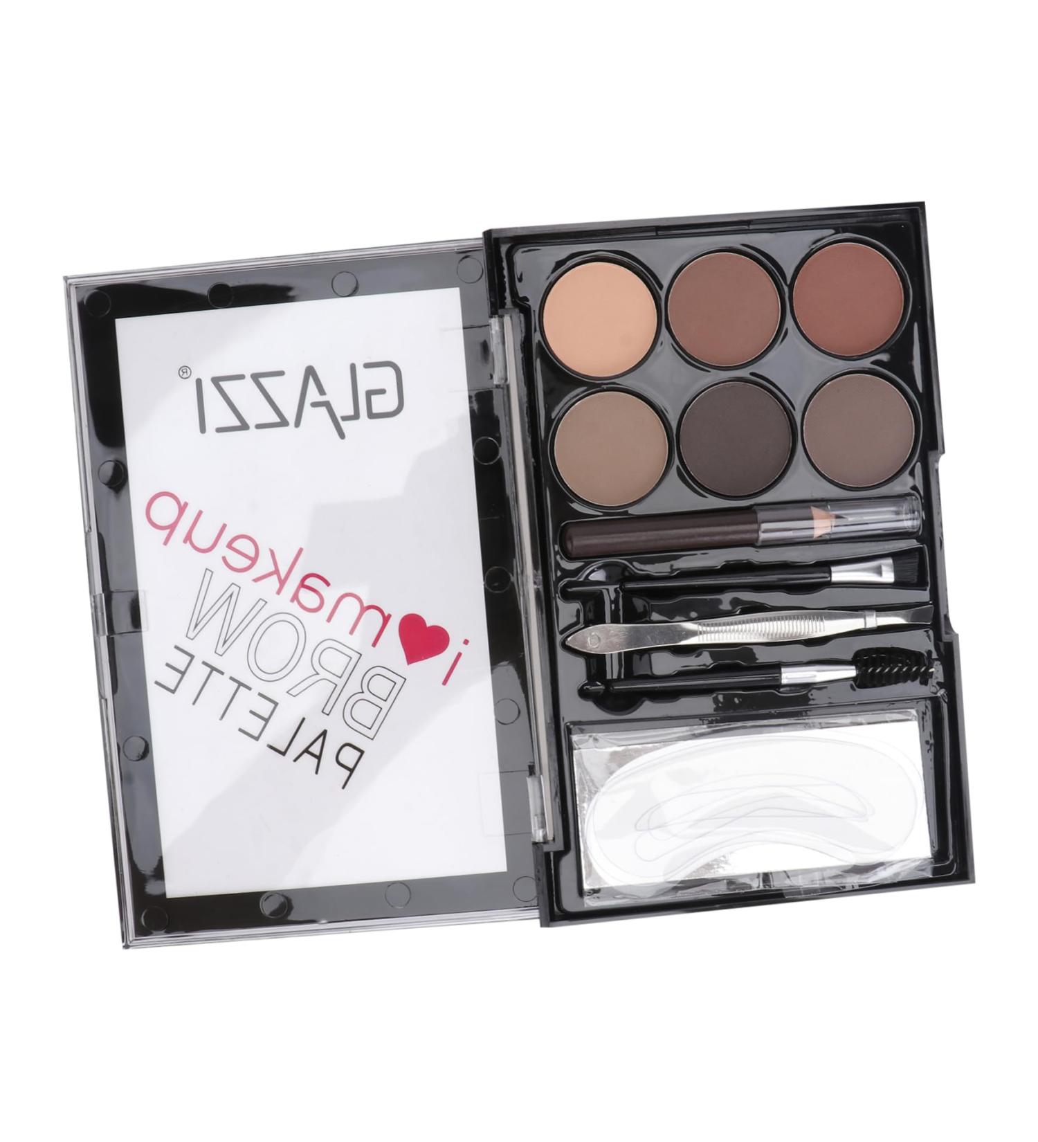 HAPINARY 1 Set Eyebrow Powder Set Beauty Cosmetics Pallet Matte and Abs - Buy Online on GoSupps.com
