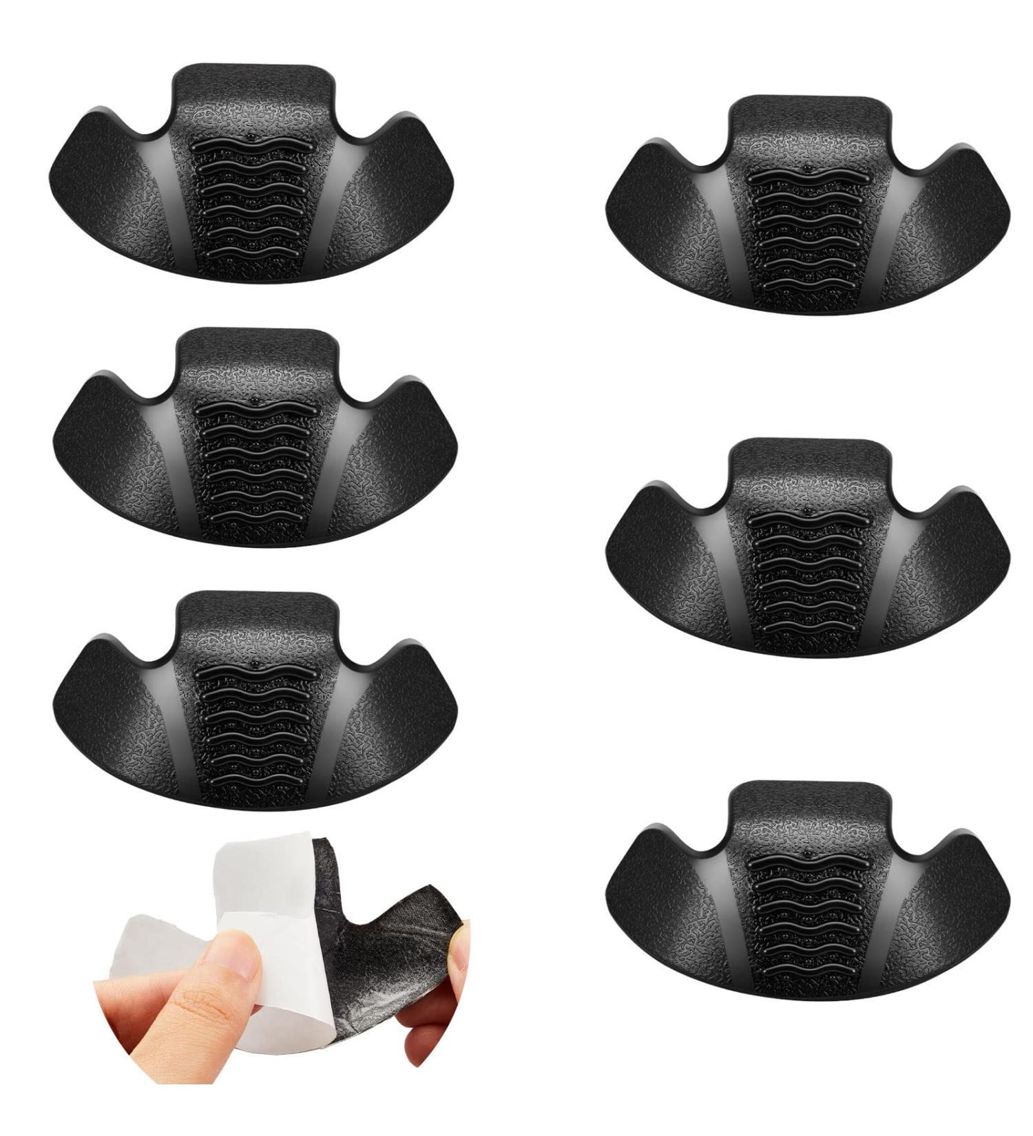 Jadive 6 Pack Boot Toe Guards - Easy Application Work Shoe Toe Protectors with Sandpaper - Buy Online on GoSupps.com