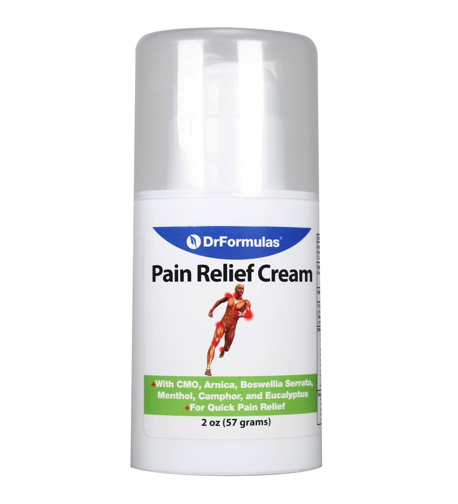 DrFormulas Pain Relief Cream | Extra Strength All Natural Arthritis, Neuropathy, Back & Joint Pain Relief | 2 oz - Buy Online on GoSupps.com