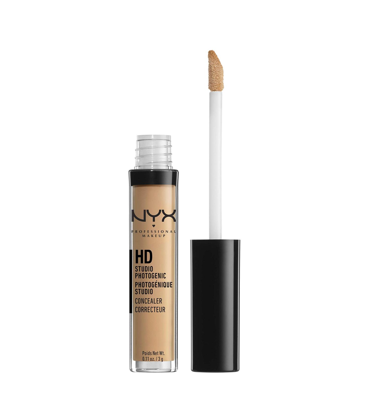 NYX Professional Makeup HD Photogenic Concealer Wand - Medium Coverage Golden Gold Shade | Suitable for All Skin Types (1g) - Buy Online on GoSupps.com