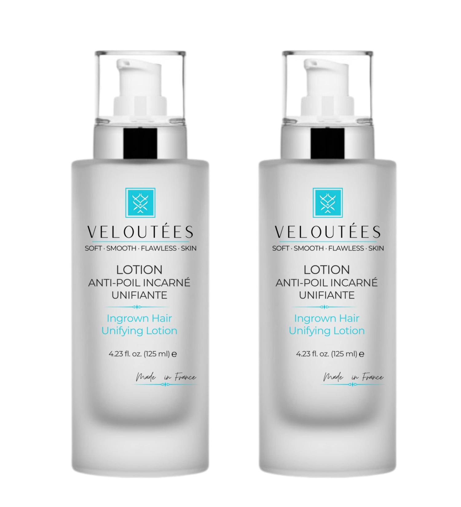 Veloutes Premium Ingrown Hair Unifying Lotion | Eliminates Ingrown Hairs | Made in France | For Men and Women | Improves Skin Texture and Tone - Buy Online on GoSupps.com