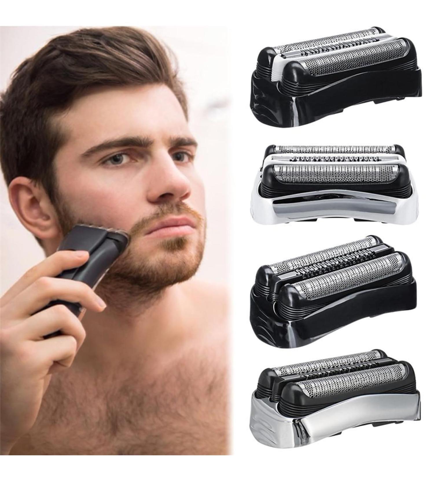 32B Replacement Shaver Head Electric Shaver Foil Razor Head for Replacement Braun S3 Shaver Head Mens Head Shaver for 3010s 320S 330S 340S 370cc 390cc-4 3000s 3040s (21B) - Buy Online on GoSupps.com