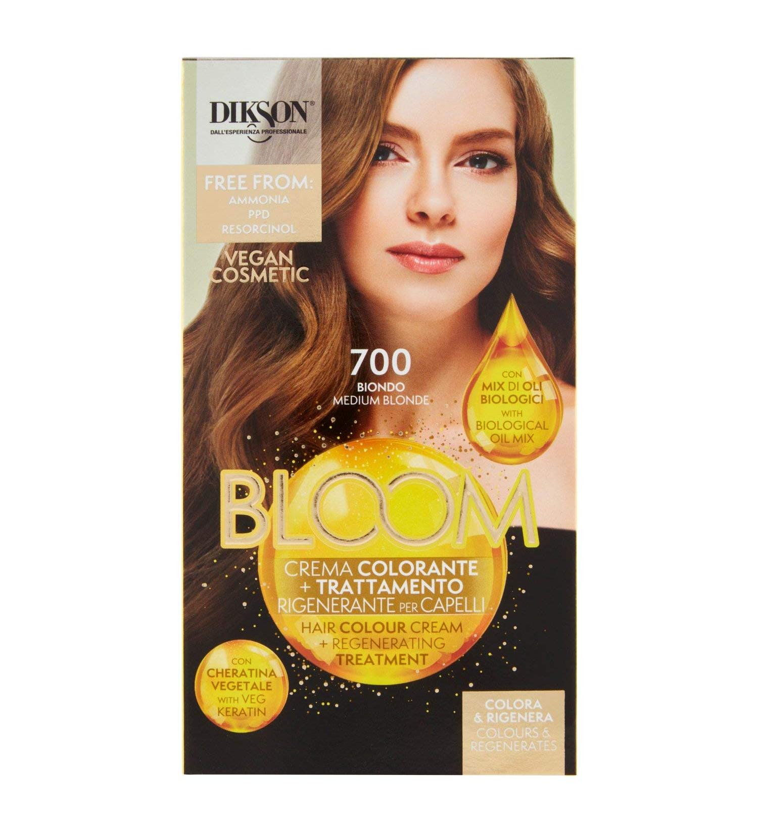Dikson bloom color cream 700 medium blond