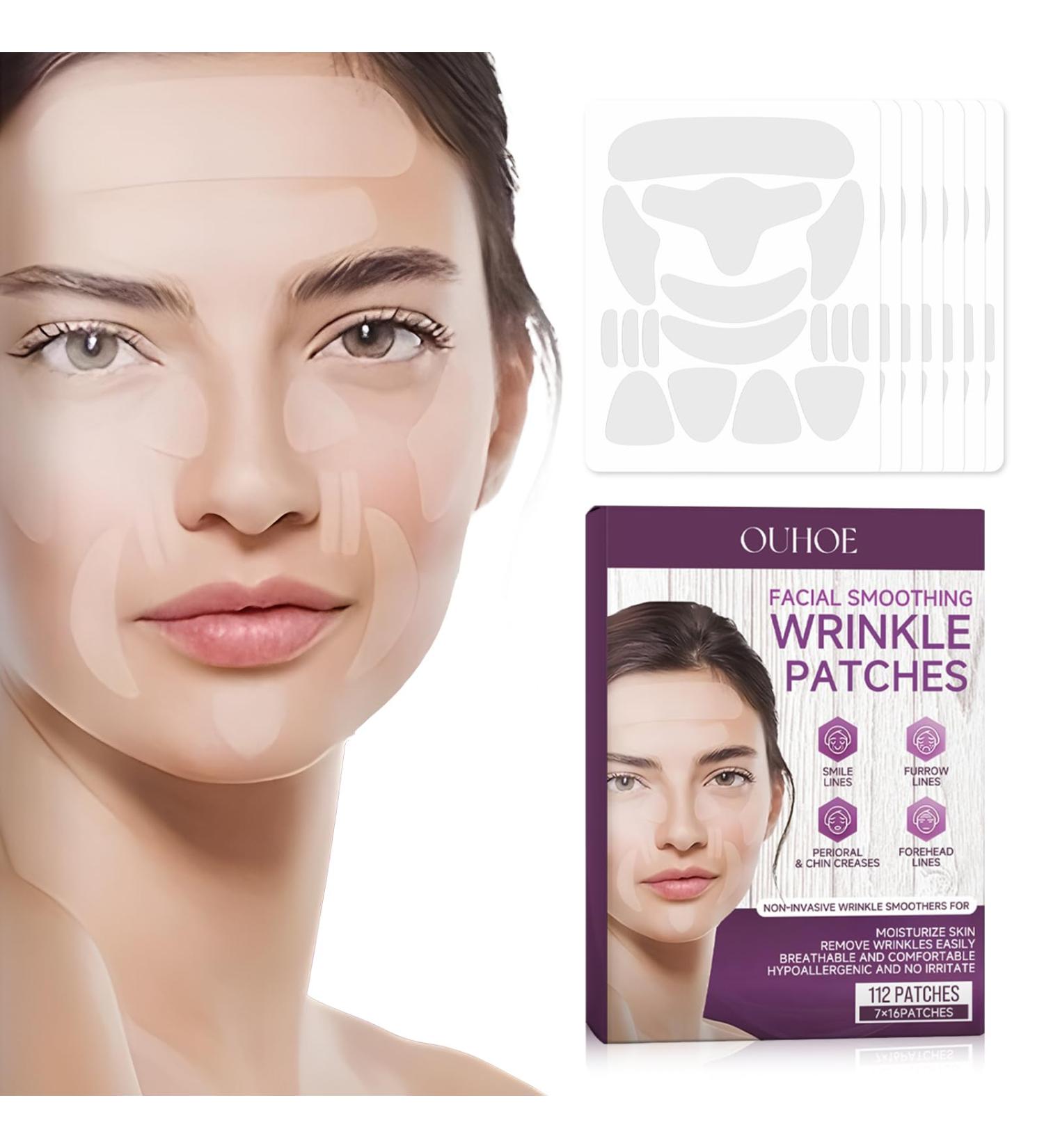 Facial Anti-Wrinkle Patches - Reduce Fine Lines & Smile Lines Overnight | International Shipping - Buy Online on GoSupps.com