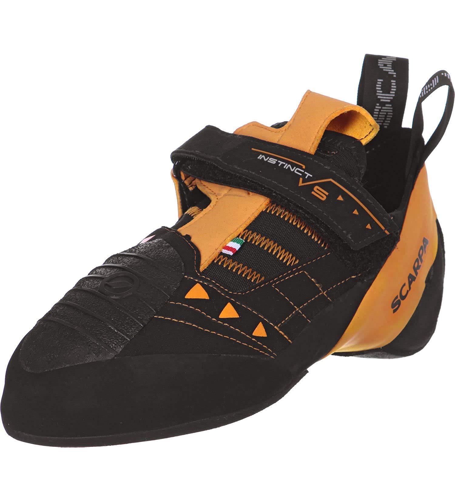 Scarpa Mens Instinct VS Climbing Shoes 46 EU Black - Premium Performance for International Shipping - Buy Online on GoSupps.com
