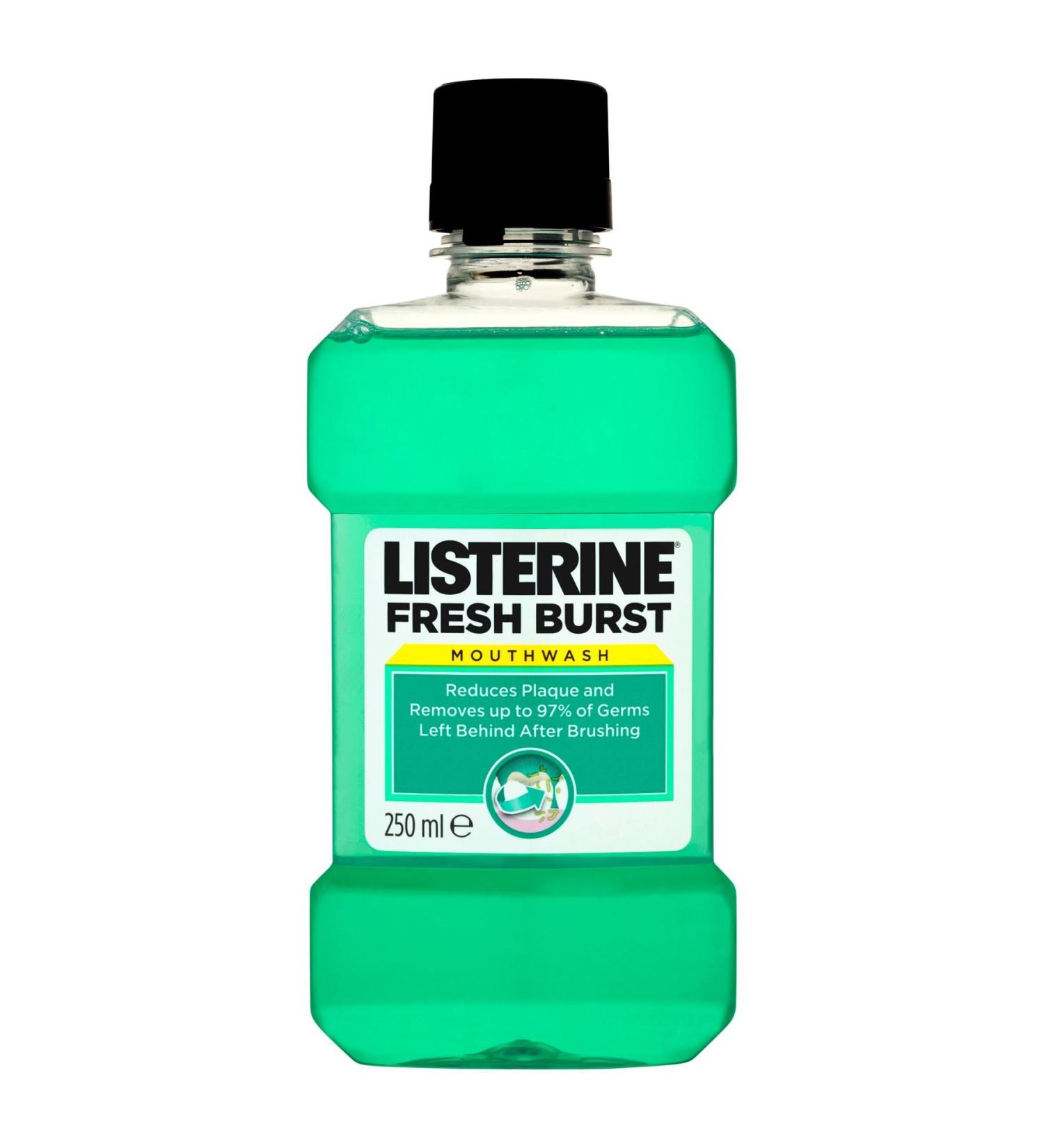 6 x LISTERINE mouthwash fresh shot 250ml