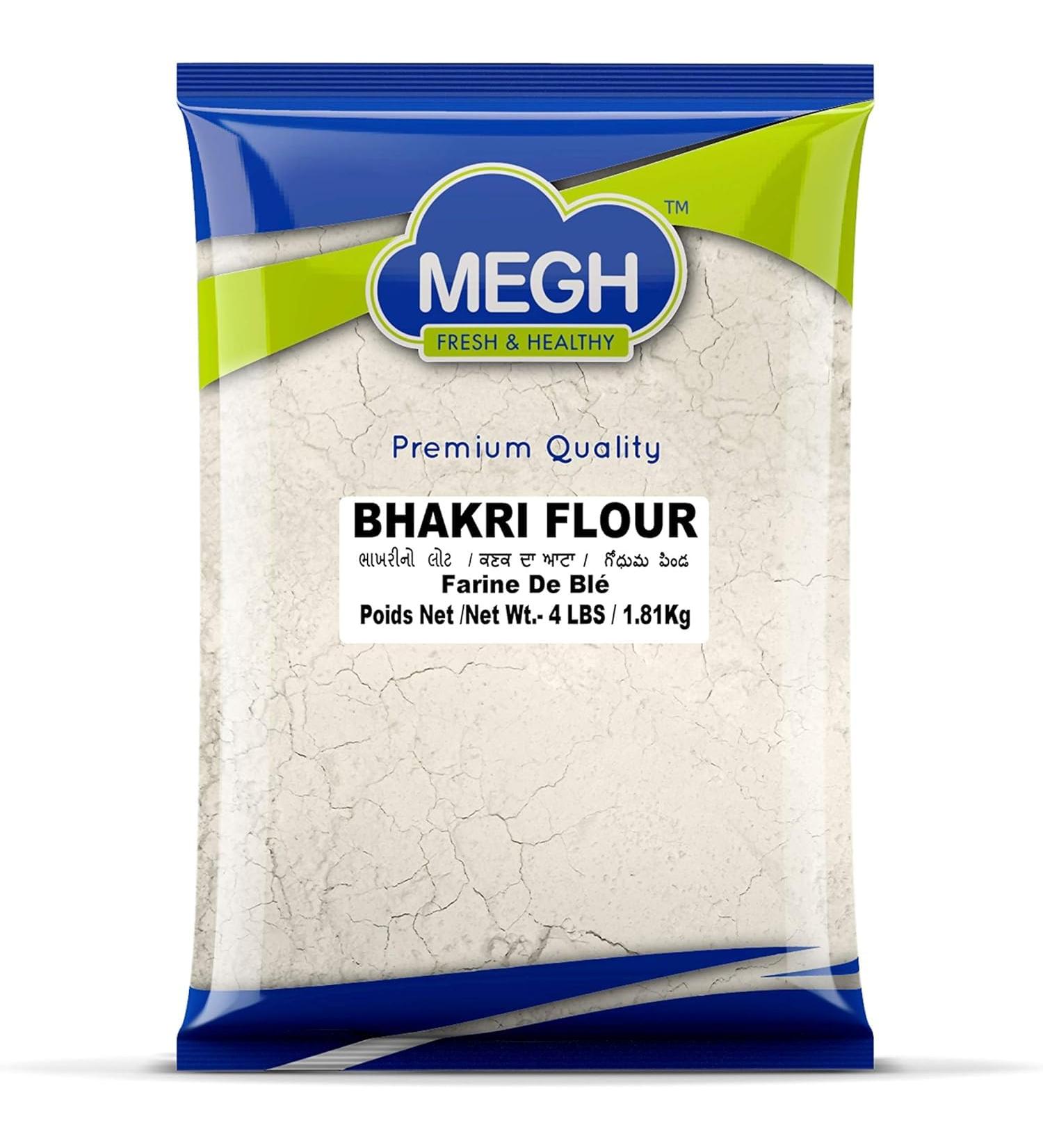Megh Bhakri Flour 1.81kg 4 pound - Buy Online on GoSupps.com