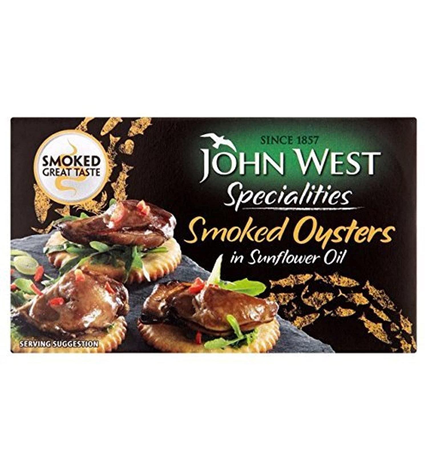 John West Smoked Oysters 85g - Premium Quality Seafood for Gourmet Tastes - Buy Online on GoSupps.com