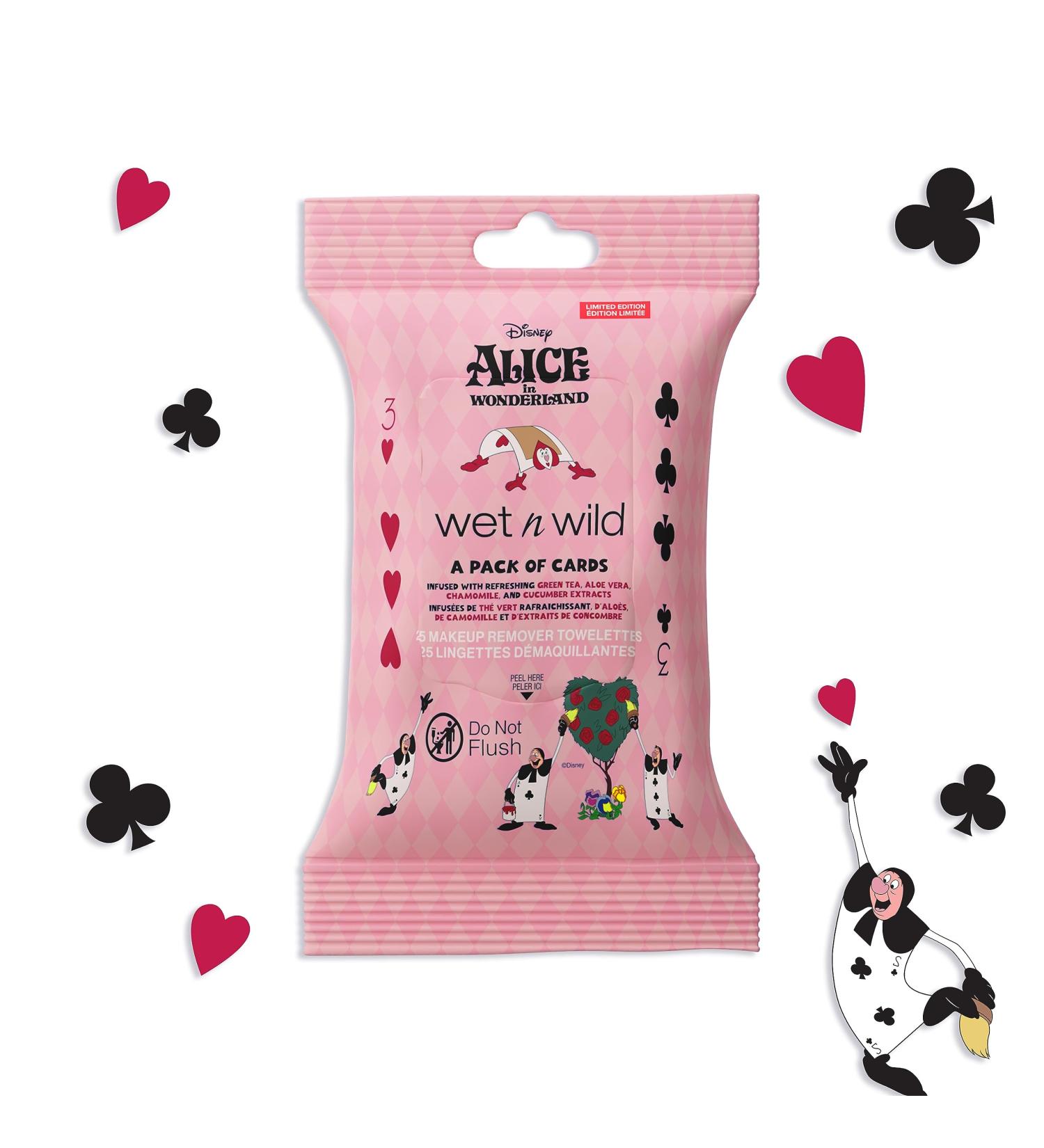 Buy Wet n Wild Alice In Wonderland Makeup Remover Towelettes - International Shipping Available - Buy Online on GoSupps.com