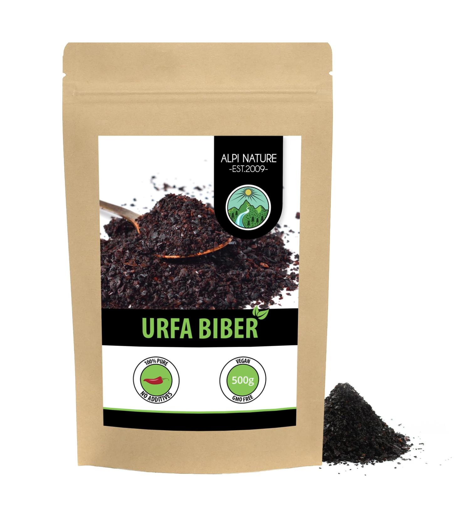 Isot Urfa Biber 500g - 100% Natural Paprika Flakes - Isot Biber Chili Flakes - Additive-Free Spice 1.1lb - Buy Online on GoSupps.com