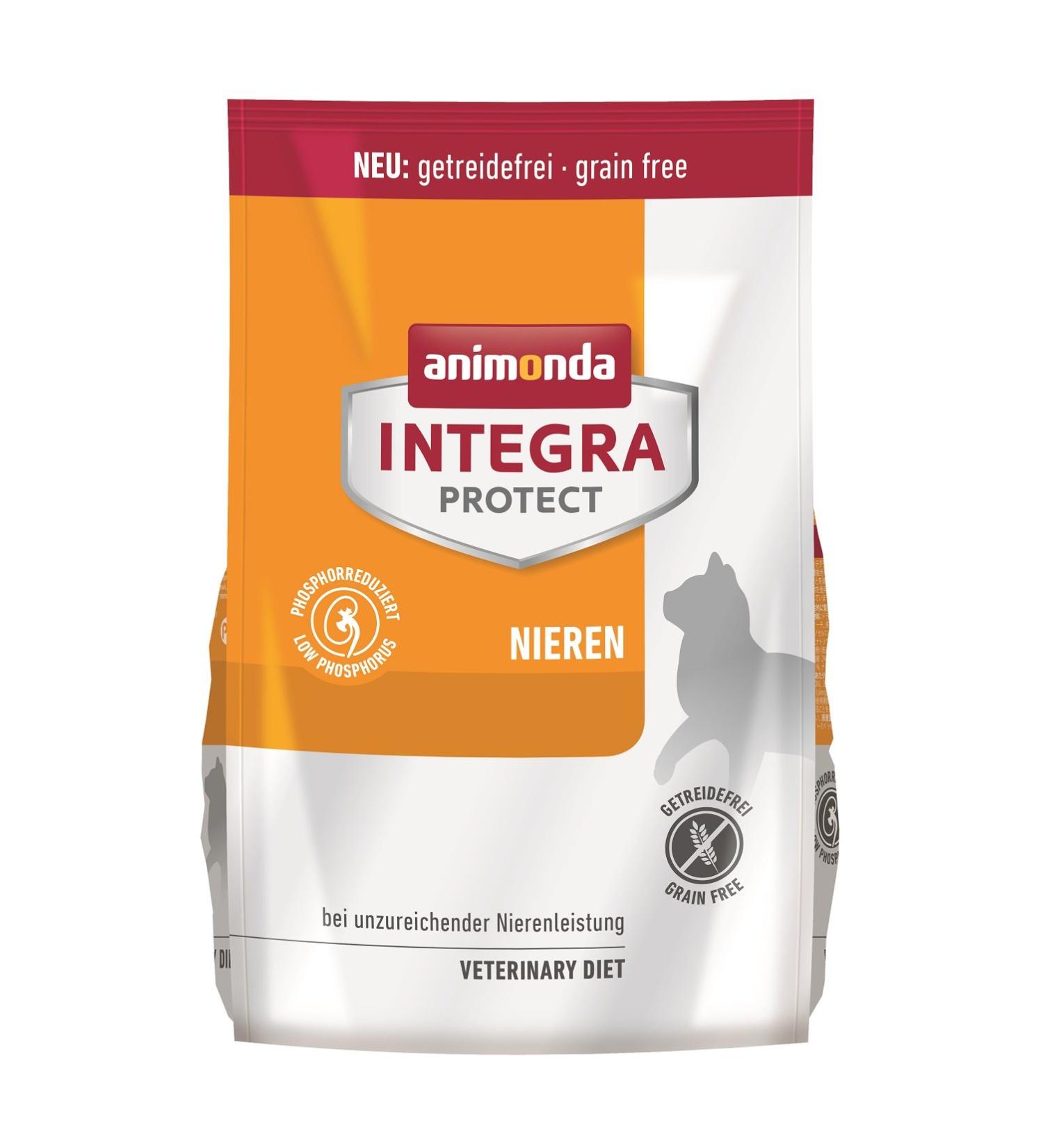 animonda Integra Protect Nieren (Renal) cat dry food for chronic renal insufficiency 1.2kg Nieren 1.2 kg (Pack of 1)