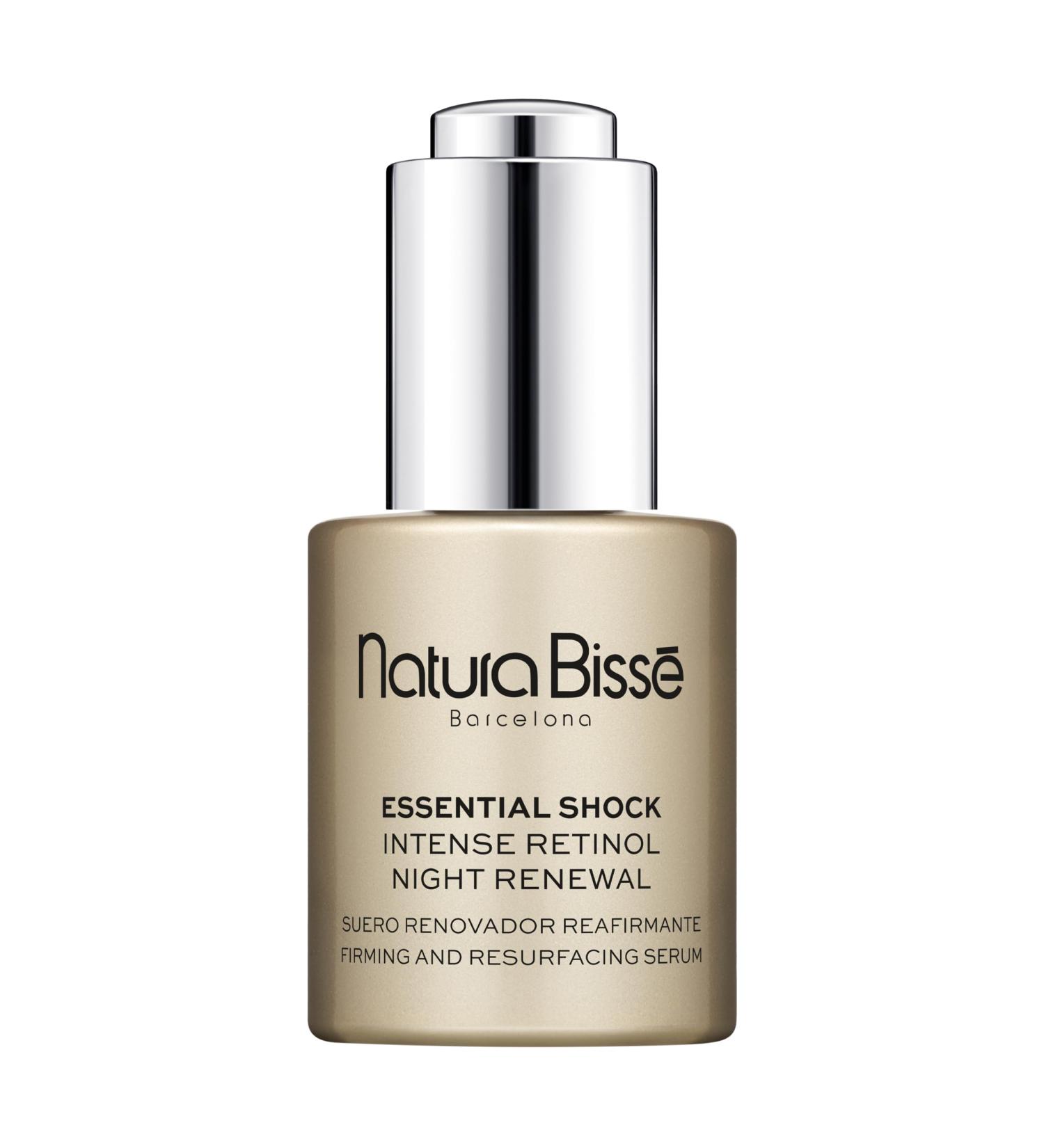 Natura Biss Essential Shock Intense Retinol Night Renewal Serum - Firming & Resurfacing Hydration for All Skin Types - 1 Oz - Buy Online on GoSupps.com