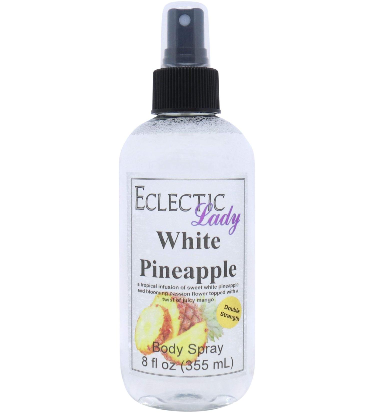 White Pineapple Body Spray (Double Strength) 8 ounces Body Mist for Women with Clean Light & Gentle Fragrance Long Lasting Perfume with Comforting Scent for Men & Women Cologne with Soft Subtle 8 Fluid Ounces (Double Strength) - Buy Online on GoSupps.com