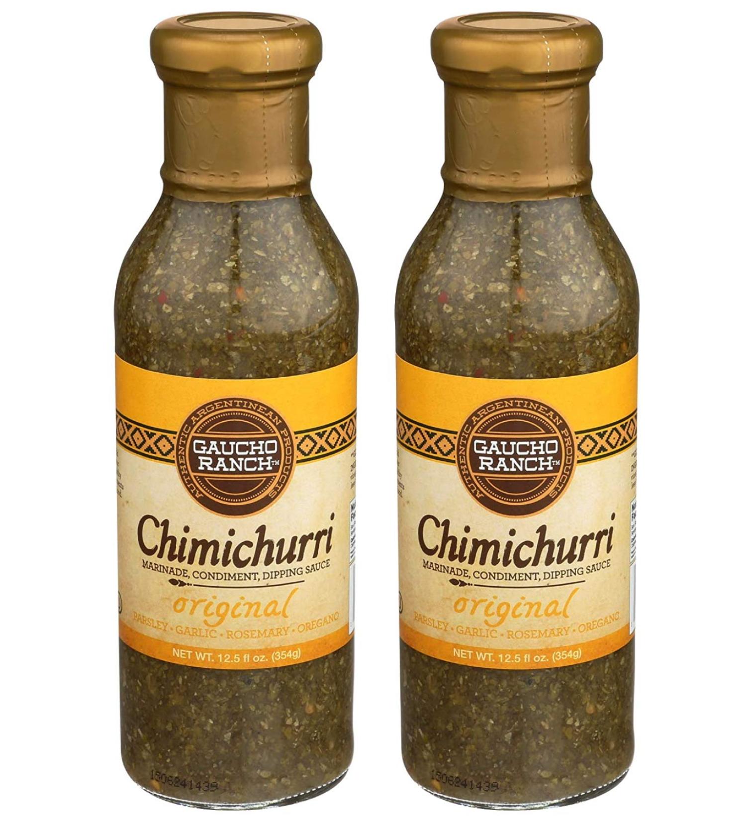Gaucho Ranch Chimichurri Original 12.5 OZ - Pack of 2 | Authentic Argentinean Flavor - Buy Online on GoSupps.com