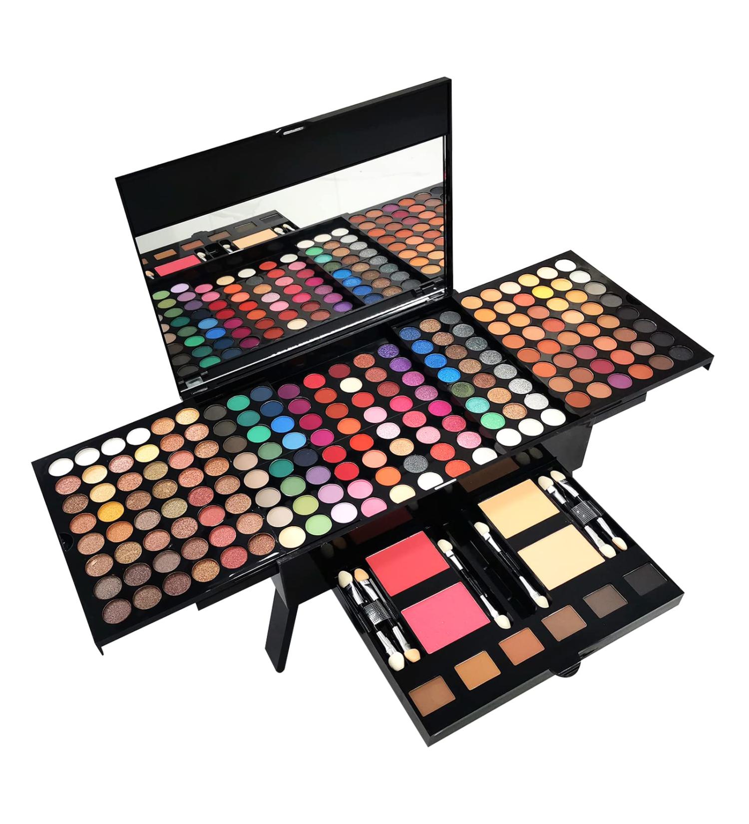All-in-One Makeup Kit for Women - 194 Colors Professional Cosmetic Palette Gift Set with Eyeshadow Blusher Eyebrow Powder & Concealer - Buy Online on GoSupps.com