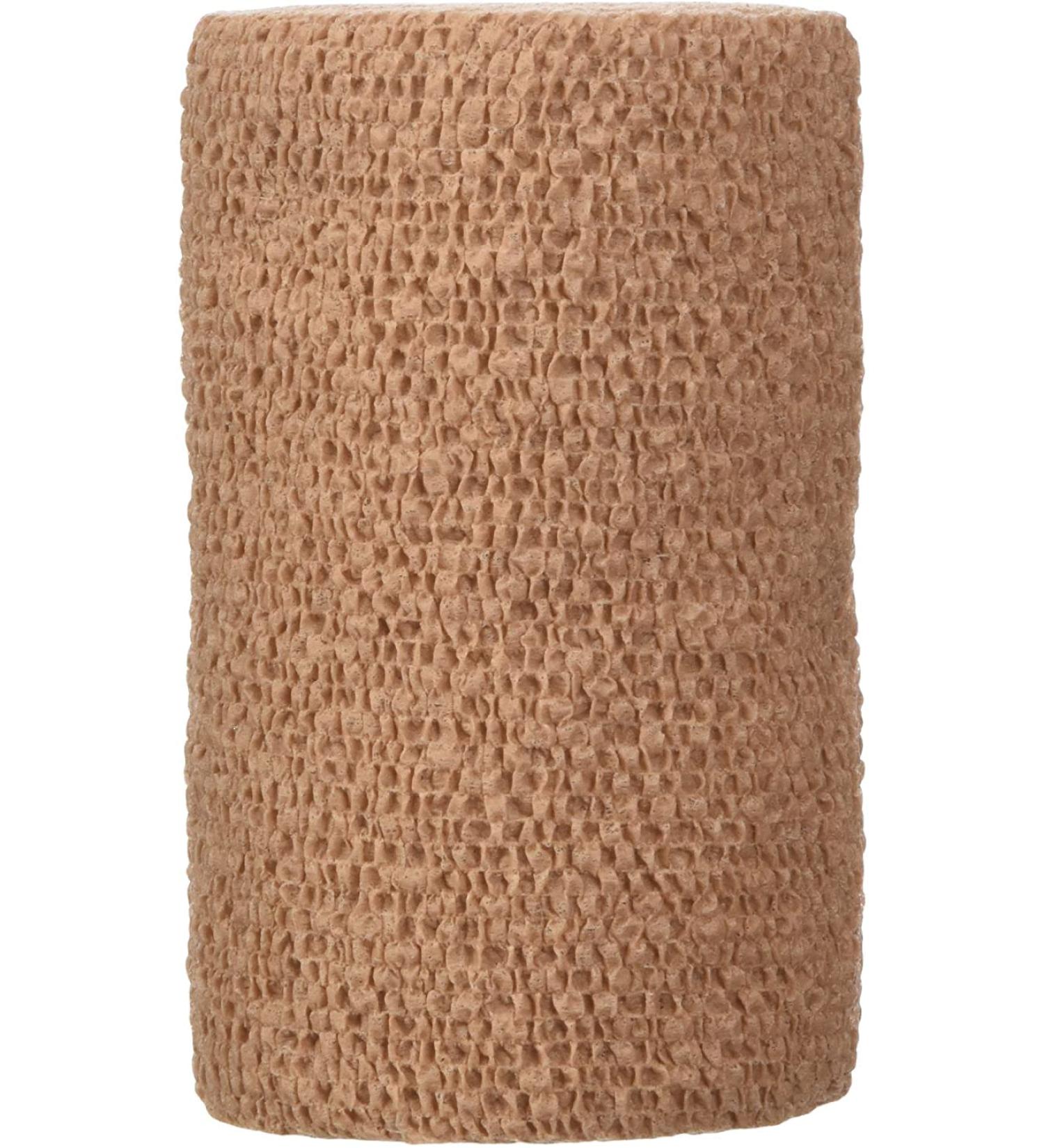3M Coban Elastic Bandage Dressing 4in x 5yds Tan - 5 Pack | Medical Grade Compression Wrap - Buy Online on GoSupps.com