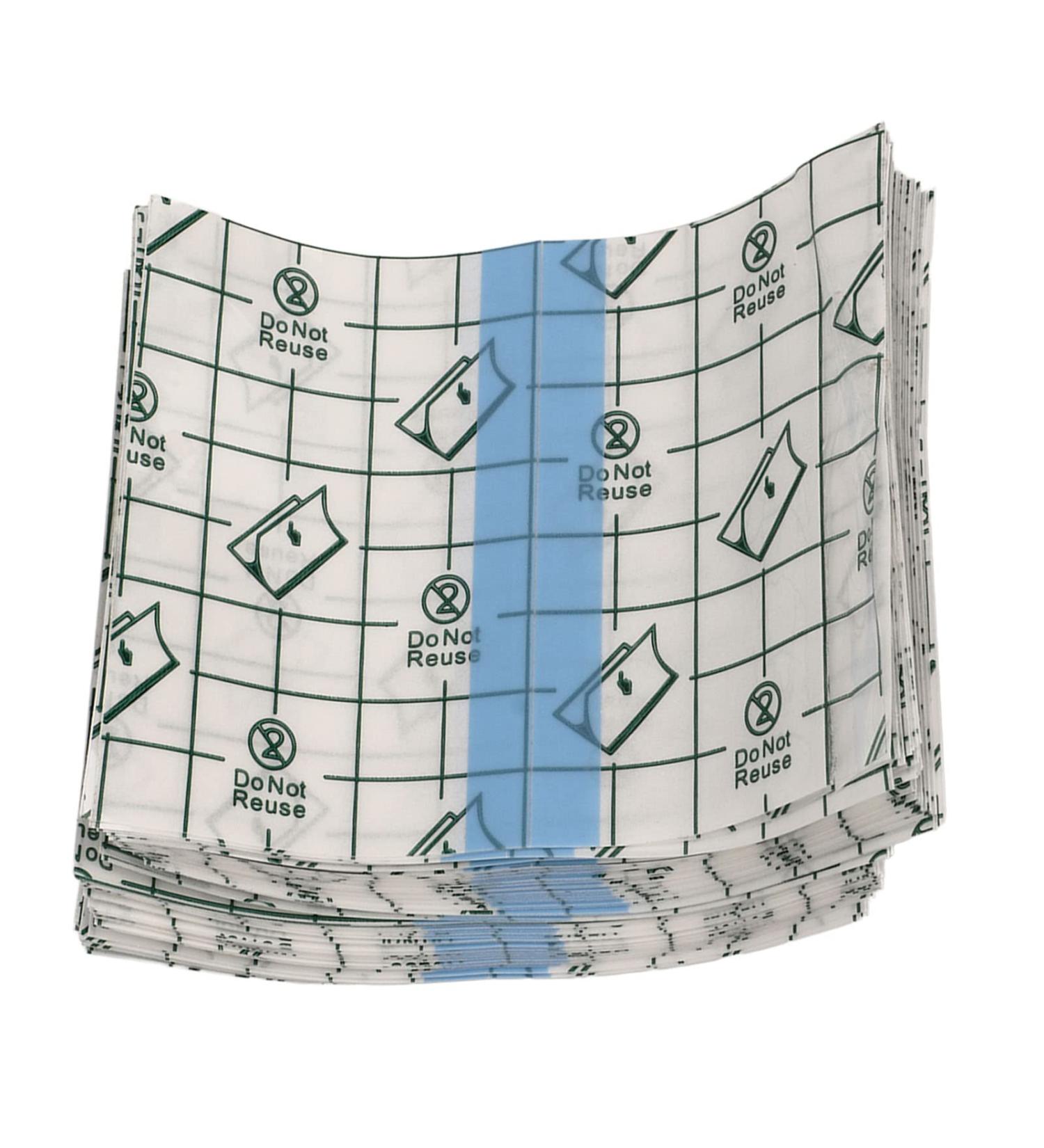 Adhesive Makeup Mixing Palette - 100 Clear Pieces for Artists & Beginners | Easy to Use Hand Palette for Home Use - Buy Online on GoSupps.com