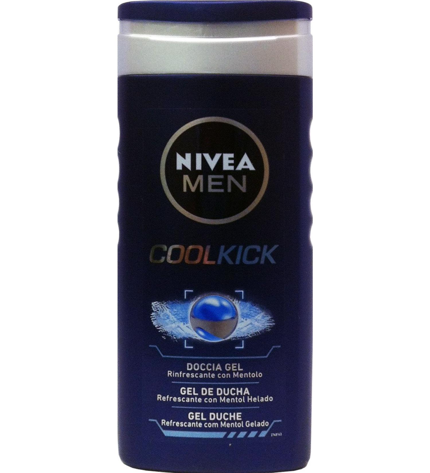 NIVEA 12 x NIVEA Shower For Men Cool Kick 250ml