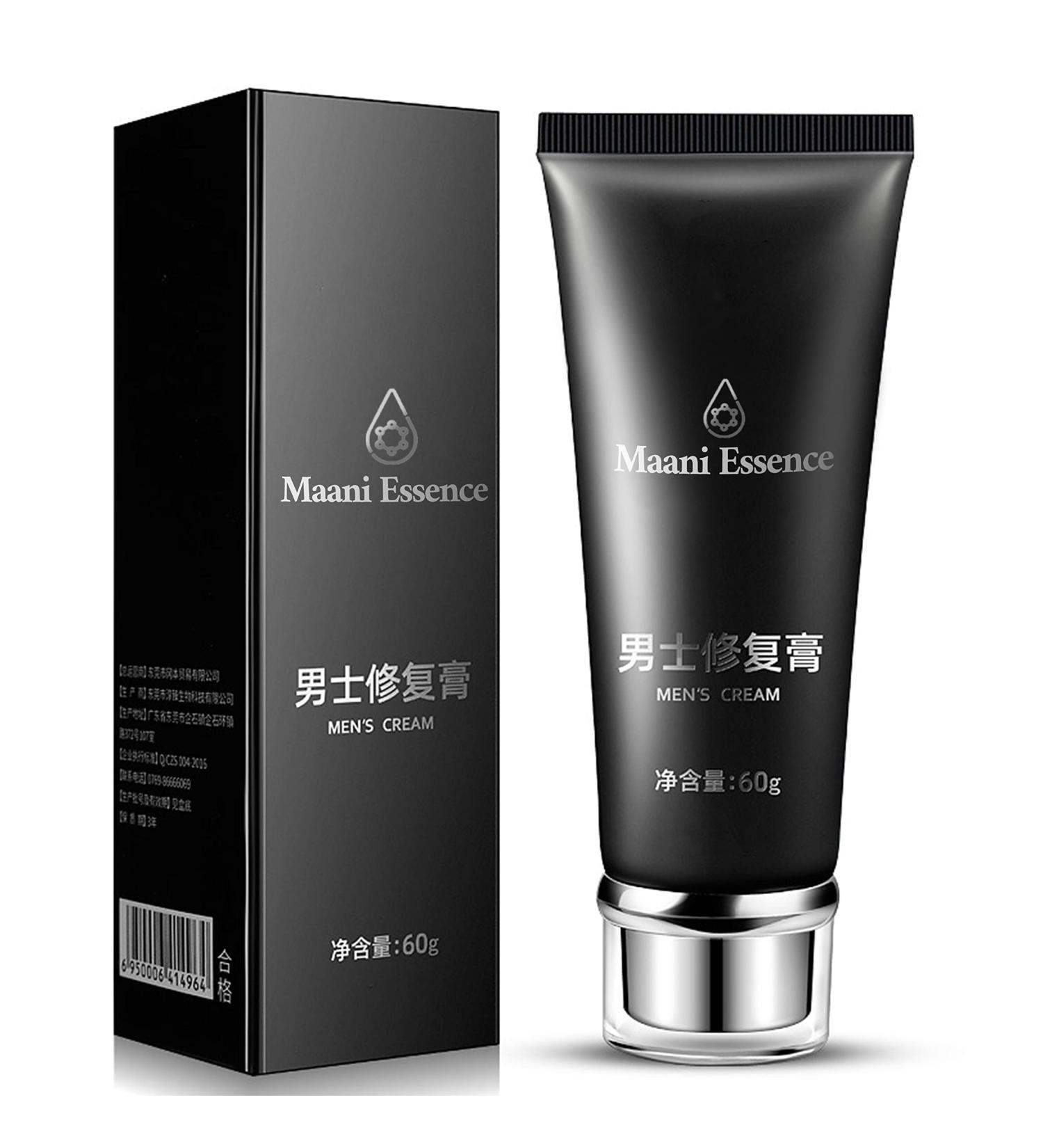 Maani Essence Penile Health Cream Penile Moisturizing Cream Re-Vitalize Cream Increase Sensitivity for Men. Relief Cream for Chafing Itching Cracking Redness Dryness and Tenderness