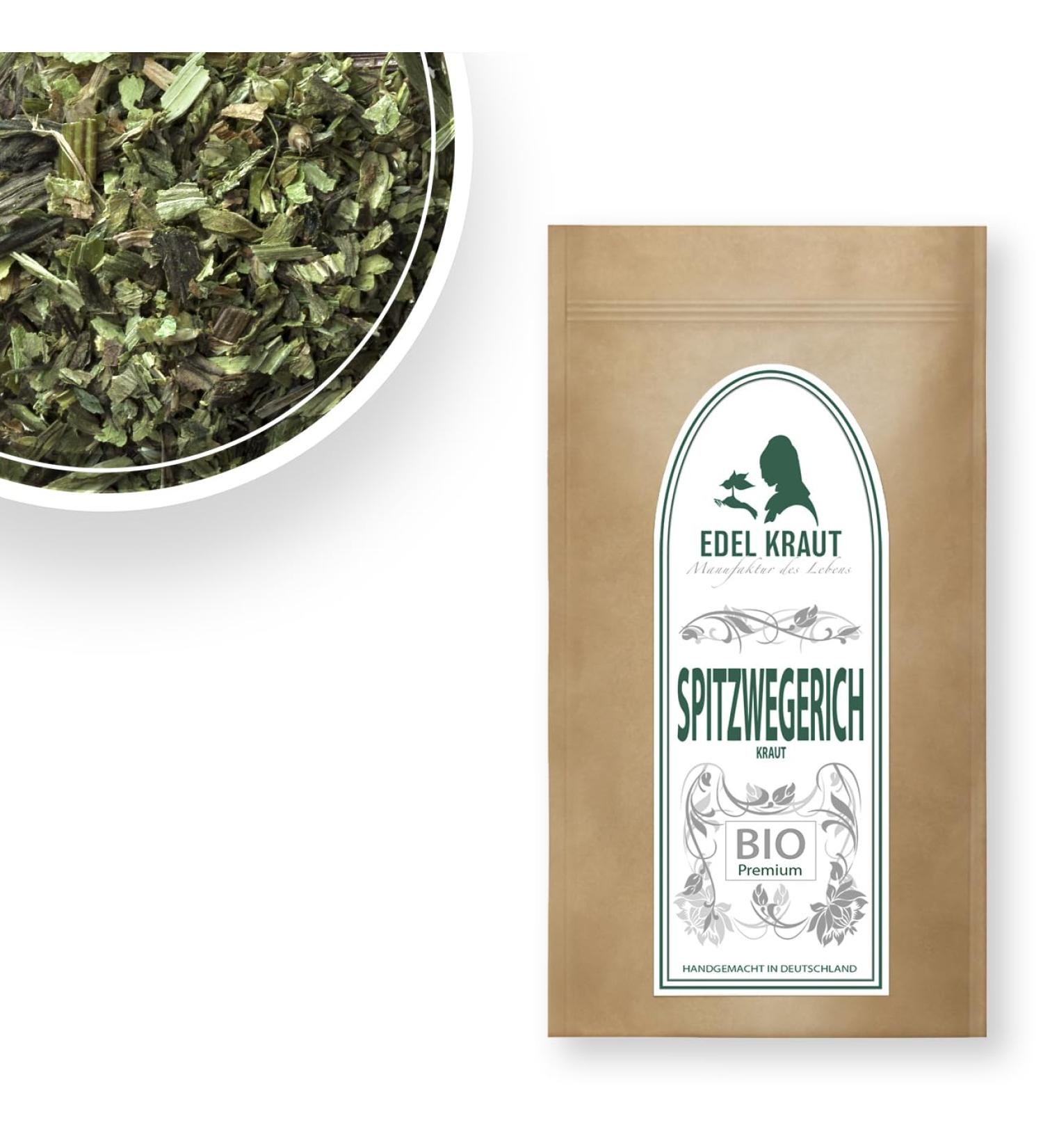 Buy Organic Ribwort Plantain Herb Tea | Premium 250g - EDEL KRAUT - Buy Online on GoSupps.com