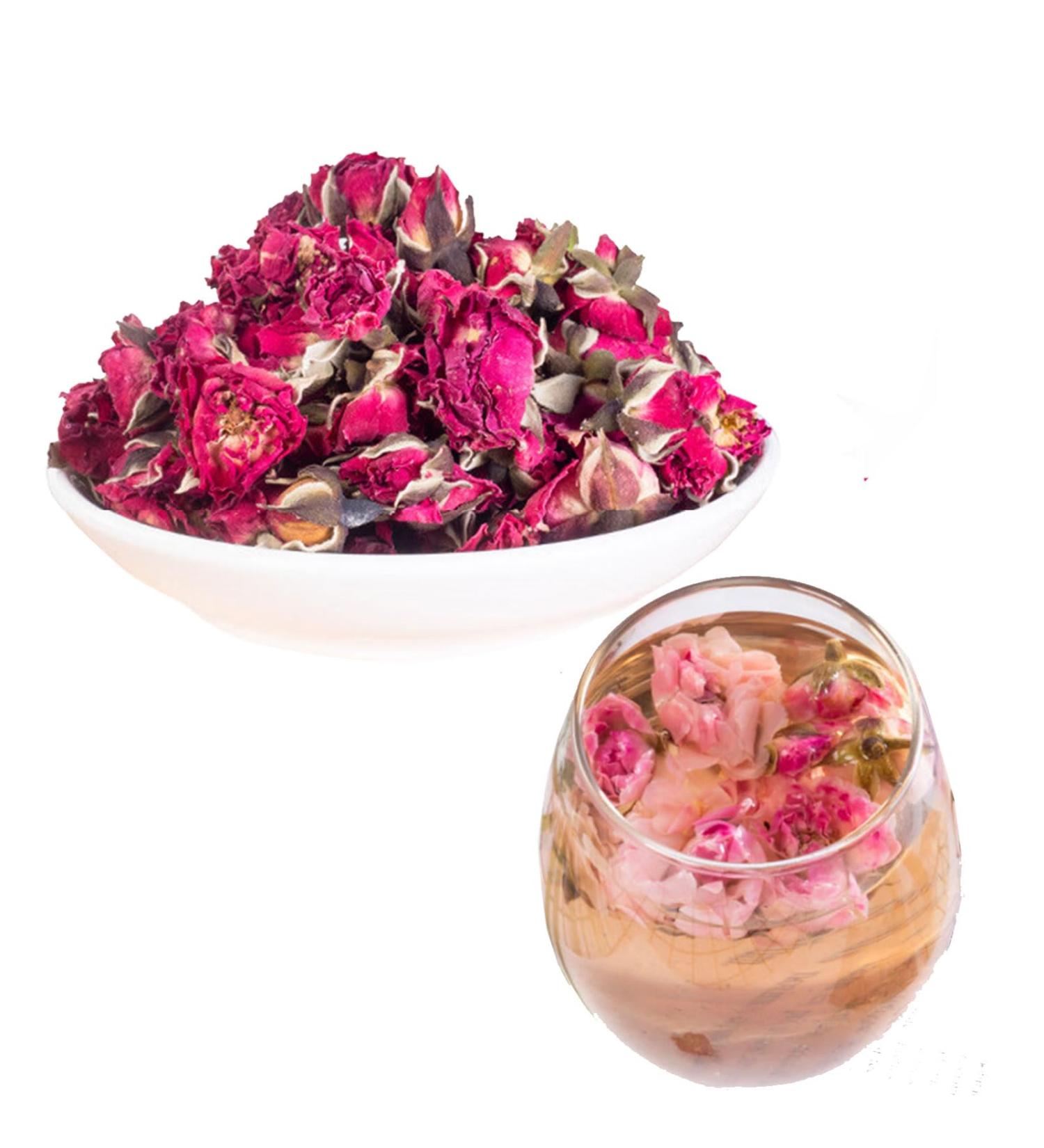 rose tea loose leaf 150g edible flowers Use For Pastries Cakes Bread Syrup Teas and Cookies. - Buy Online on GoSupps.com