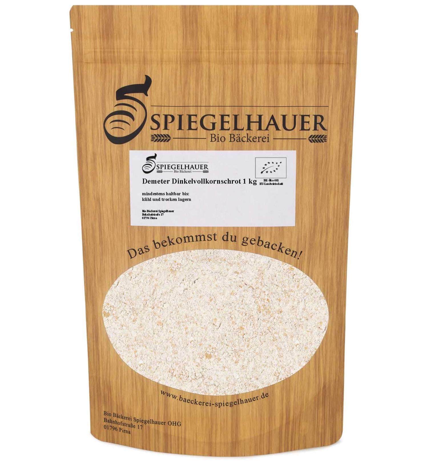  B ckerei Spiegelhauer Demeter Organic Spelt Red 1kg Whole Grain - Buy Online on GoSupps.com