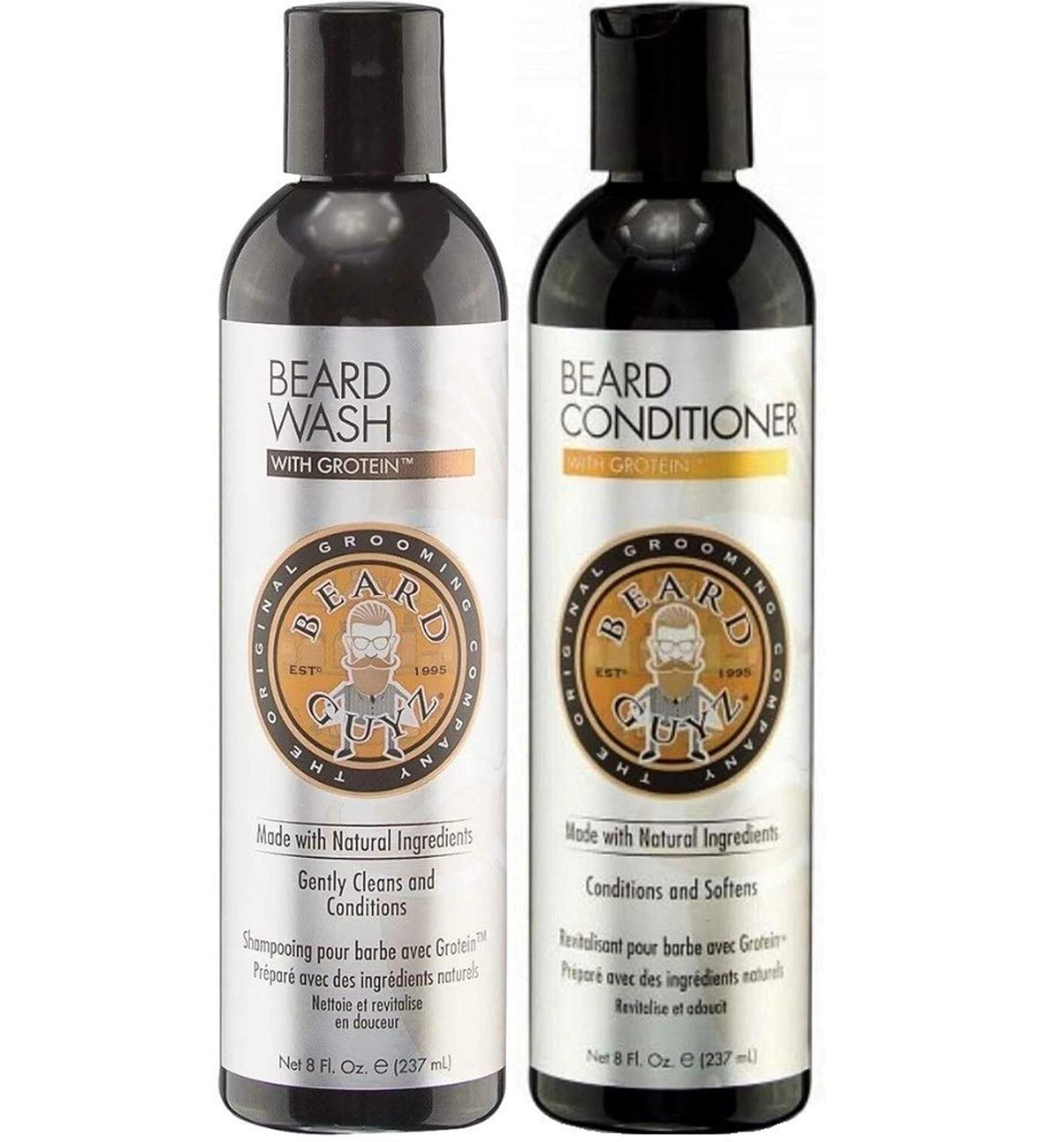 Beard Guyz Beard Daily Wash 35 and Deep Conditioner 25 Set 2 Piece Set