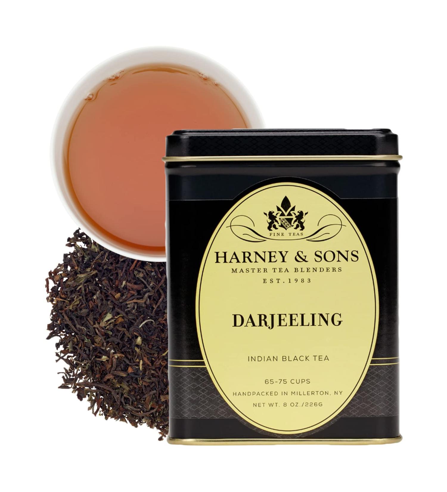 Harney and Sons Loose Leaf Tea Darjeeling Tea 8 Ounce by Harney & Sons - Buy Online on GoSupps.com