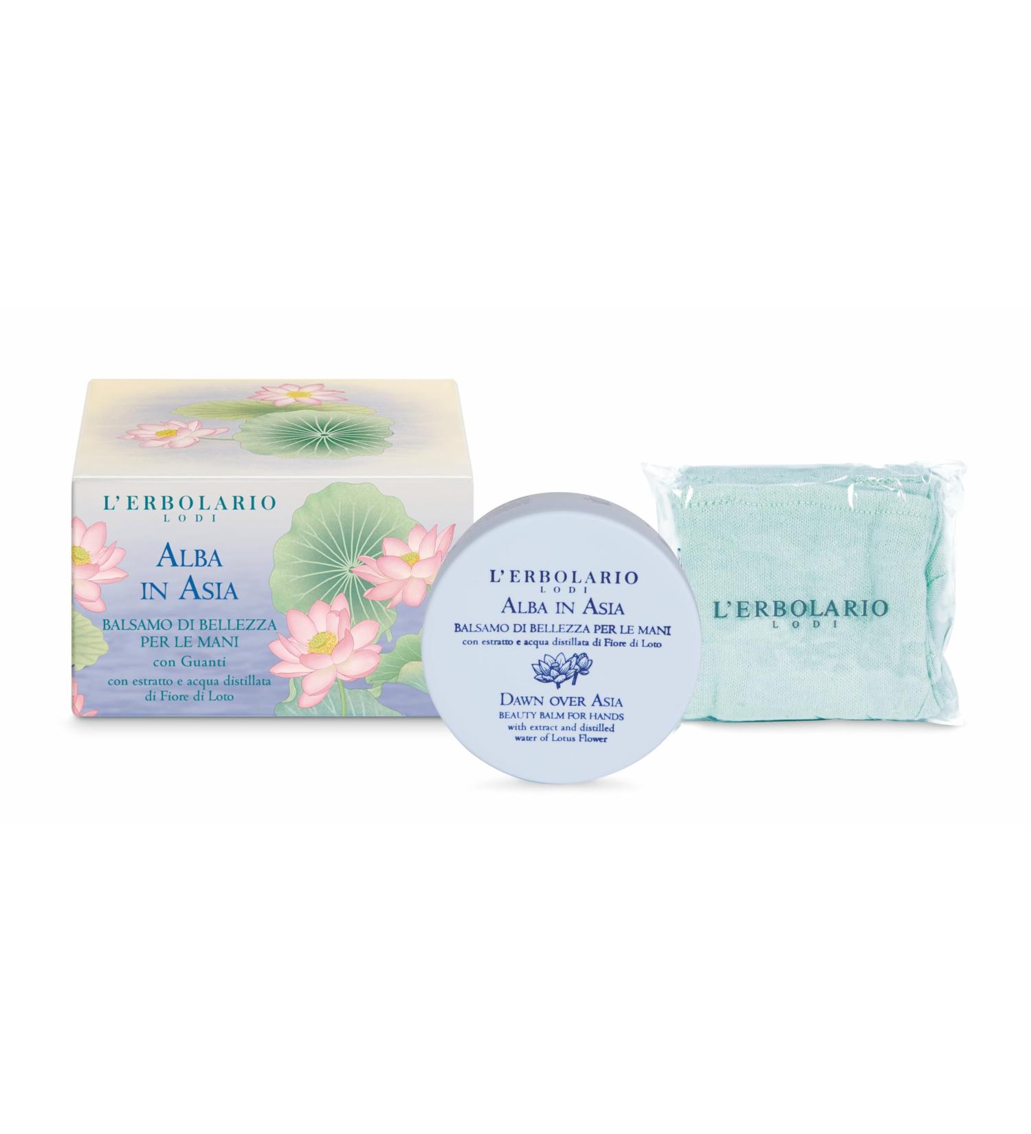 L'Erbolario Alba in Asia Balsamo di Bellezza per le Mani con guanti 75 ml 75 ml - Buy Online on GoSupps.com