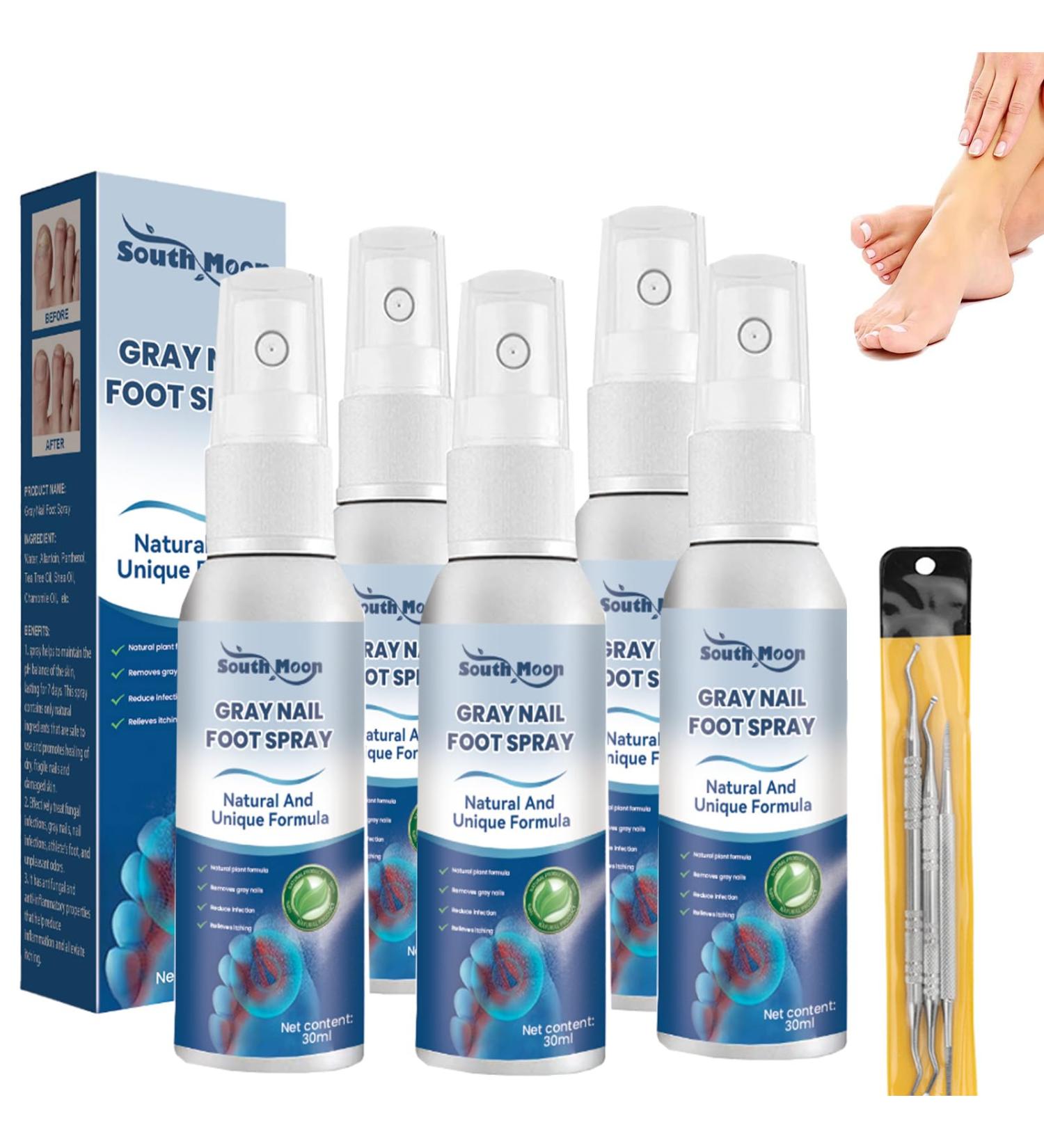 Furzero Nail Fungus & Athletes Foot Treatment Spray - 5PCS - Relieves Foot Odor - Buy Online on GoSupps.com