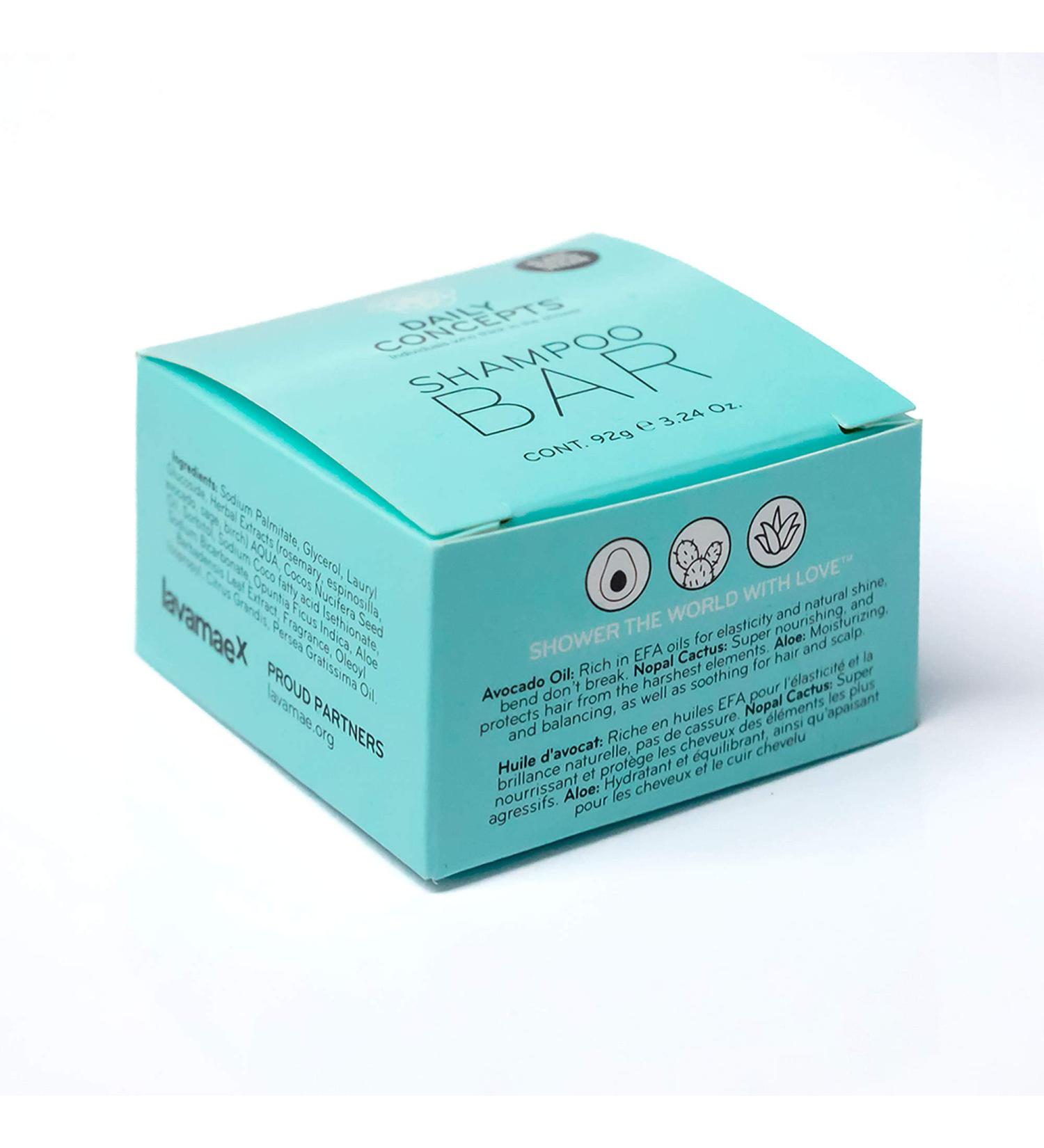 DAILY CONCEPTS Daily Shampoo Bar | Eco-Friendly Hair Care | International Shipping Available - Buy Online on GoSupps.com