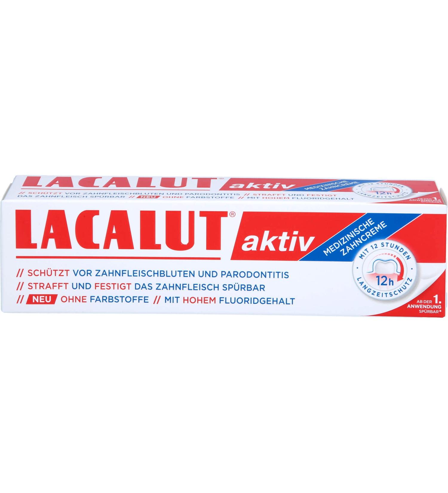 Lacalut Active Toothpaste 100 ml - Best International Shipping | Effective Dental Care - Buy Online on GoSupps.com