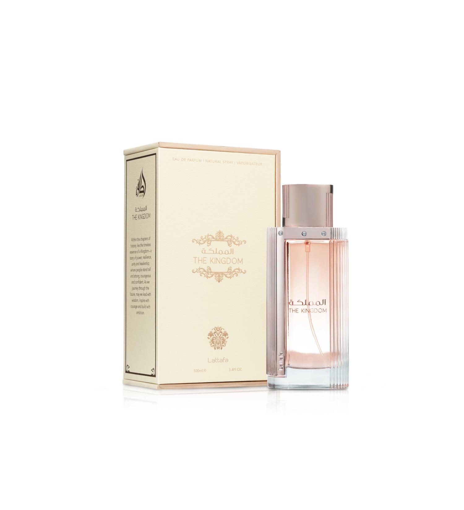 Lattafa The Kingdom Eau De Parfum Spray for Women 3.4 Ounce The Kingdom Women 3.4 Fl Oz (Pack of 1) - Buy Online on GoSupps.com