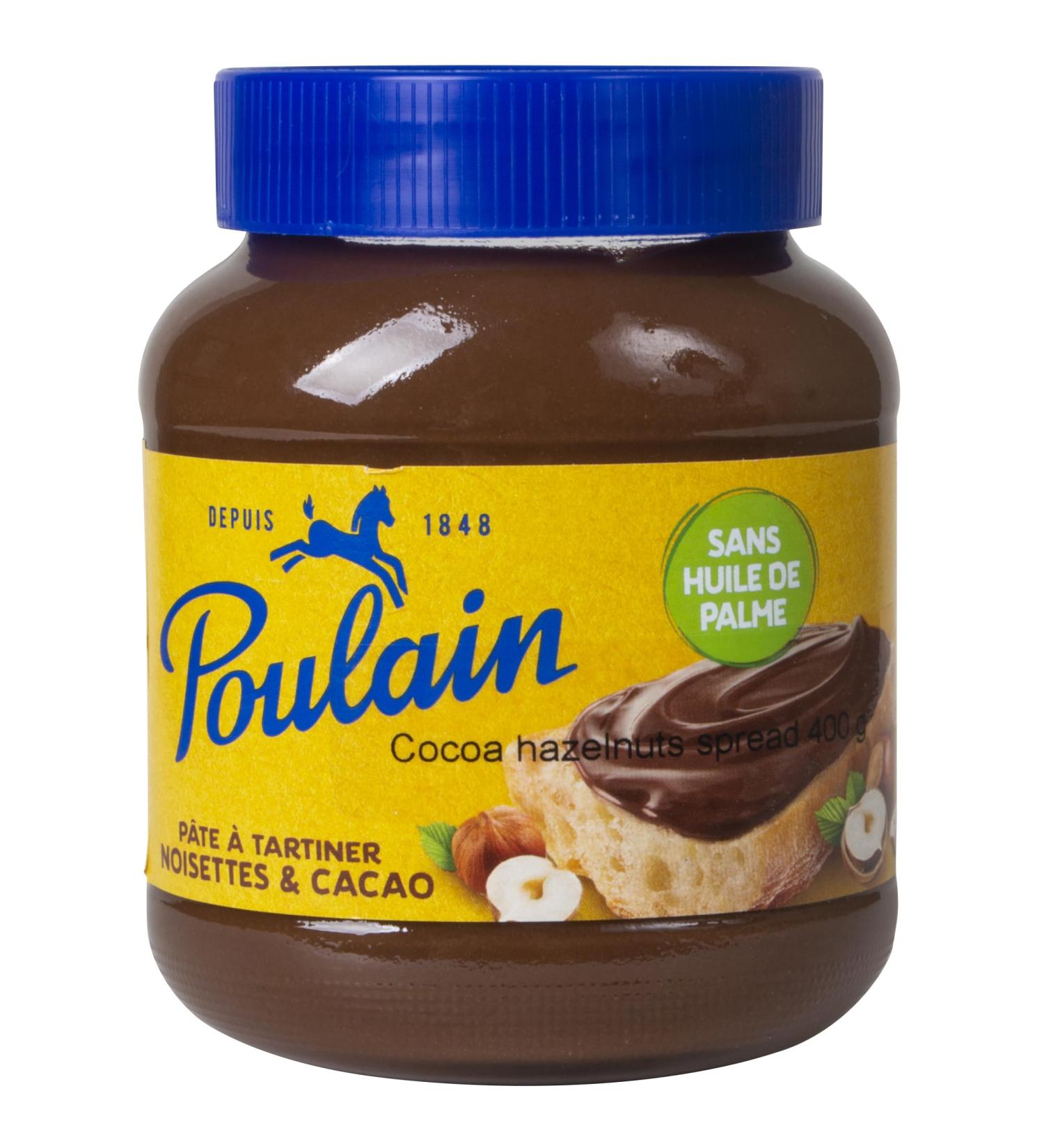 Poulain Chocolat P te Tartiner Cacao Noisettes 400 g - Buy Online on GoSupps.com