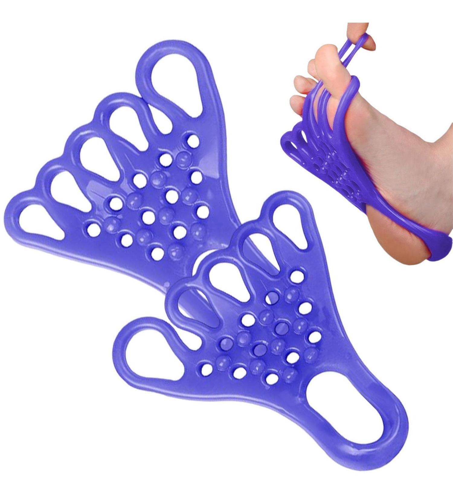 Tioheam Toe Separator - Highly Elastic Bump Massage Points for Hammer Toe Relief - 1 Pair of Therapeutic Toe Spacers - Buy Online on GoSupps.com