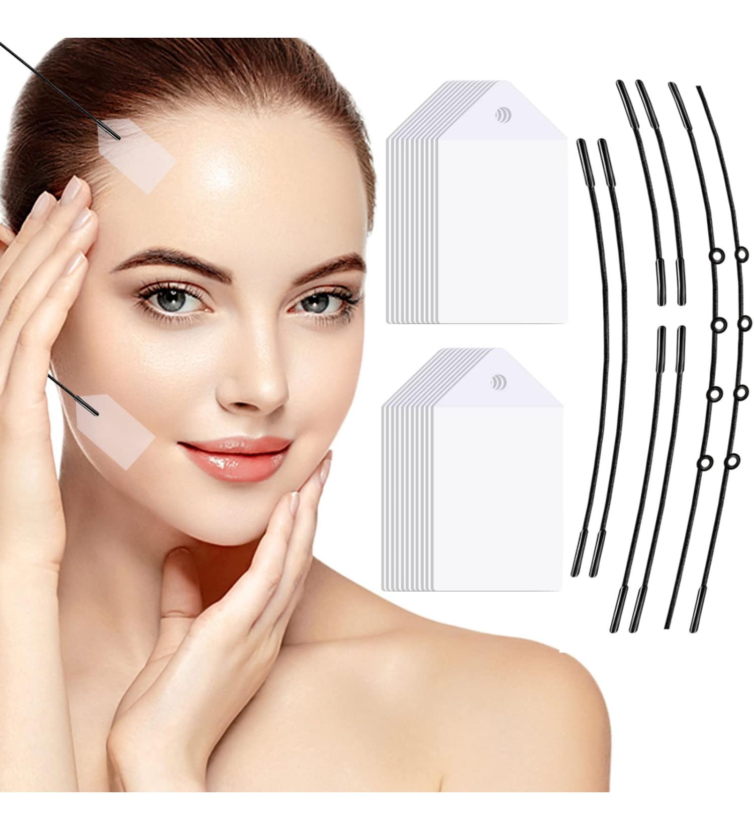 Invisible Face Lift Tape | Ultra-thin Instant Lifting for Wrinkles and Saggy Skin | 60 Bands 8 Strings - Buy Online on GoSupps.com