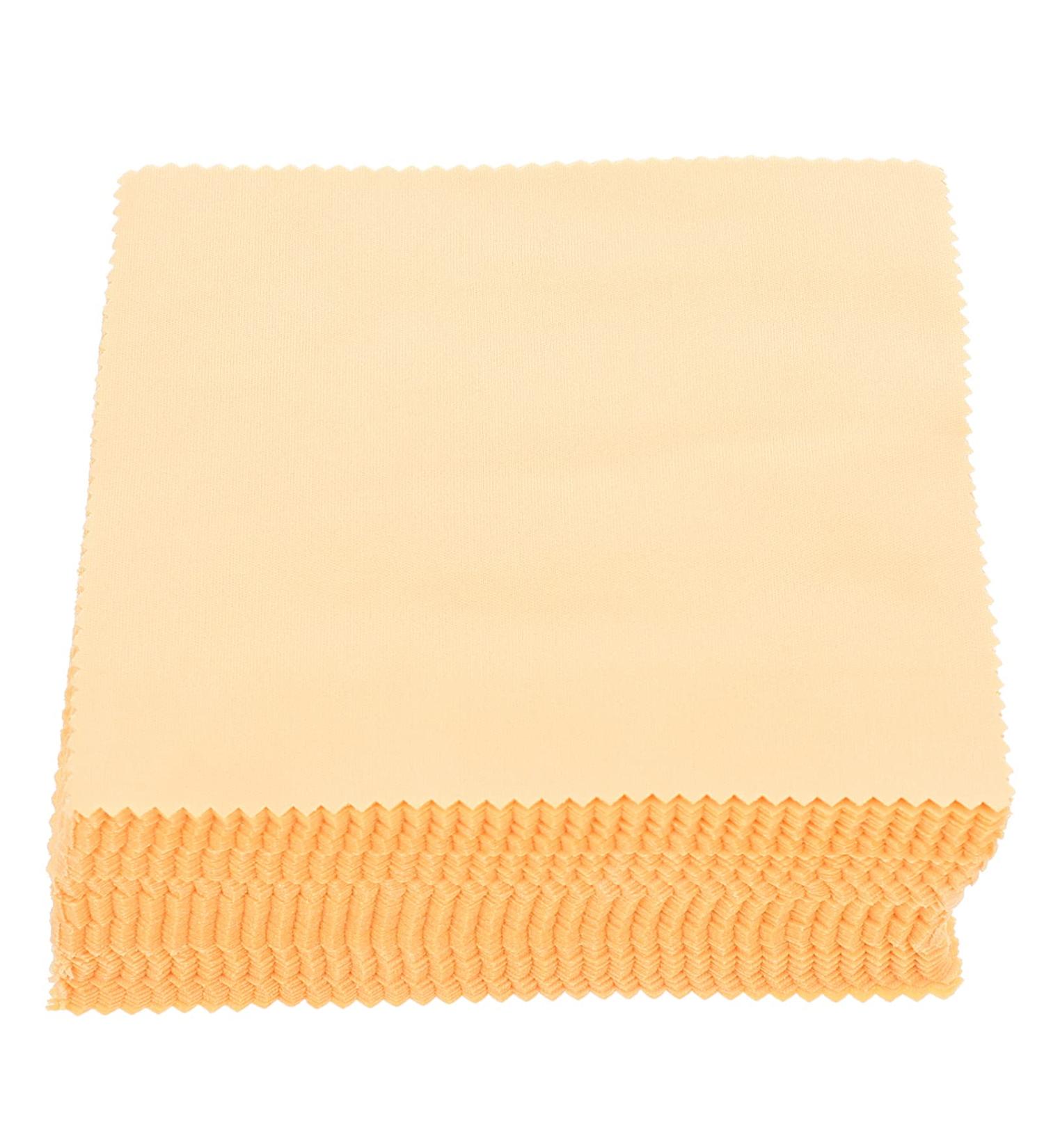 Healeved 100pcs Microfiber Glasses Cleaning Cloth - Lens Wipes for Eyeglasses Electronics & Windows - Perfect for Home & Travel (17.5x14.5cm - Buy Online on GoSupps.com