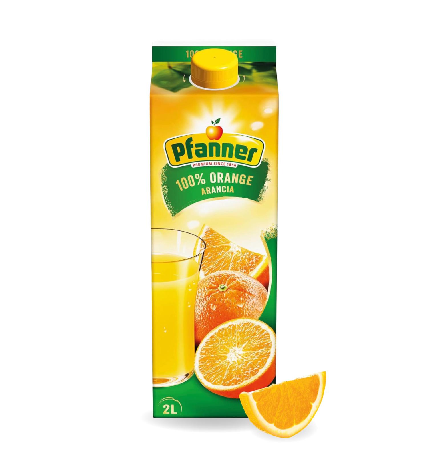 Buy Pfanner 100% Orange Juice - 2L Pack | Premium Quality International Shipping - Buy Online on GoSupps.com