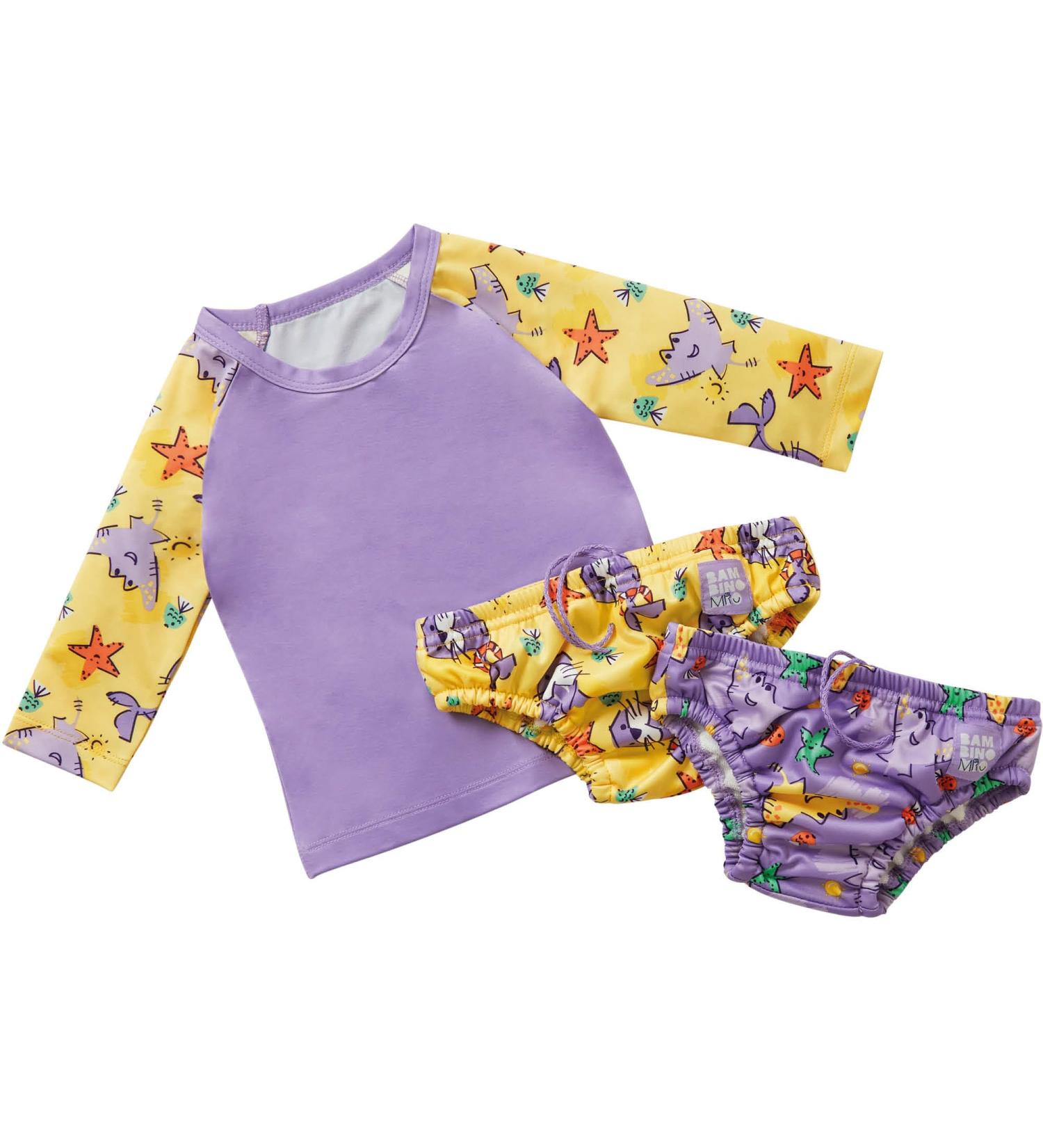 Bambino Mio Unisex Baby Swim Set - 6 Months - Stylish & Comfortable Swimming Set for International Shipping - Buy Online on GoSupps.com