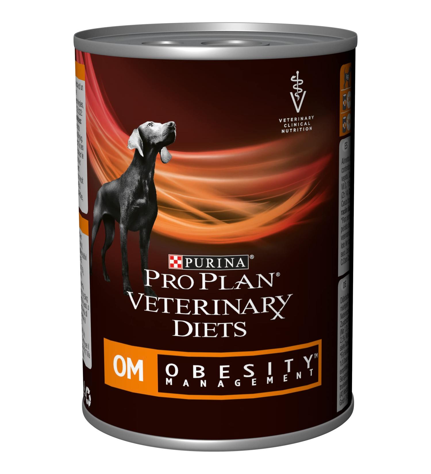Pro Plan Veterinary Diets Canine Om Obesity Management | 12 x 400 g | Complete dietetic food for adult dogs | for the - Buy Online on GoSupps.com